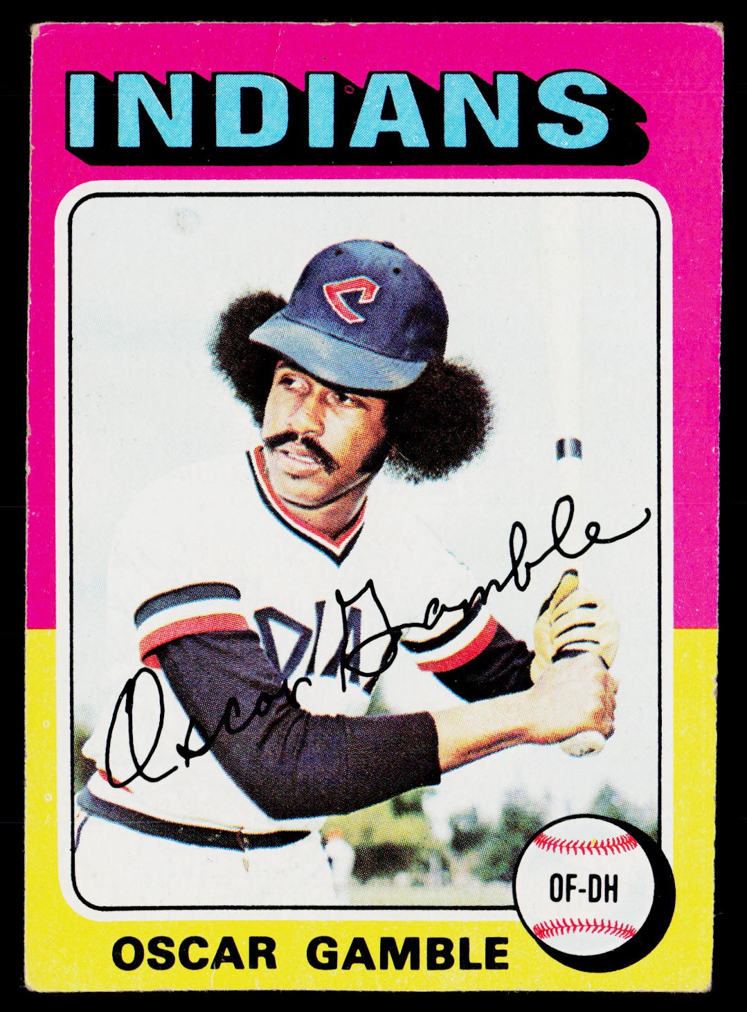 1975 Topps #213 Oscar Gamble