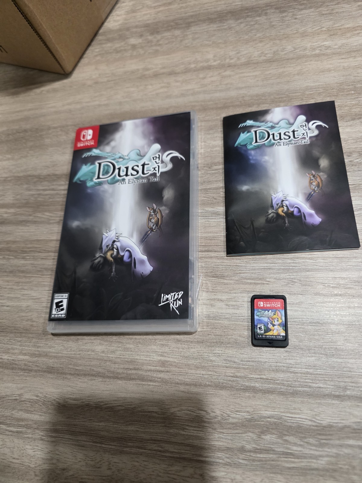 RARE Dust: An Elysian Tail (Nintendo Switch) Limited Run Complete RARE Dust: An Elysian Tail (Nintendo Switch) Limited Run Complete