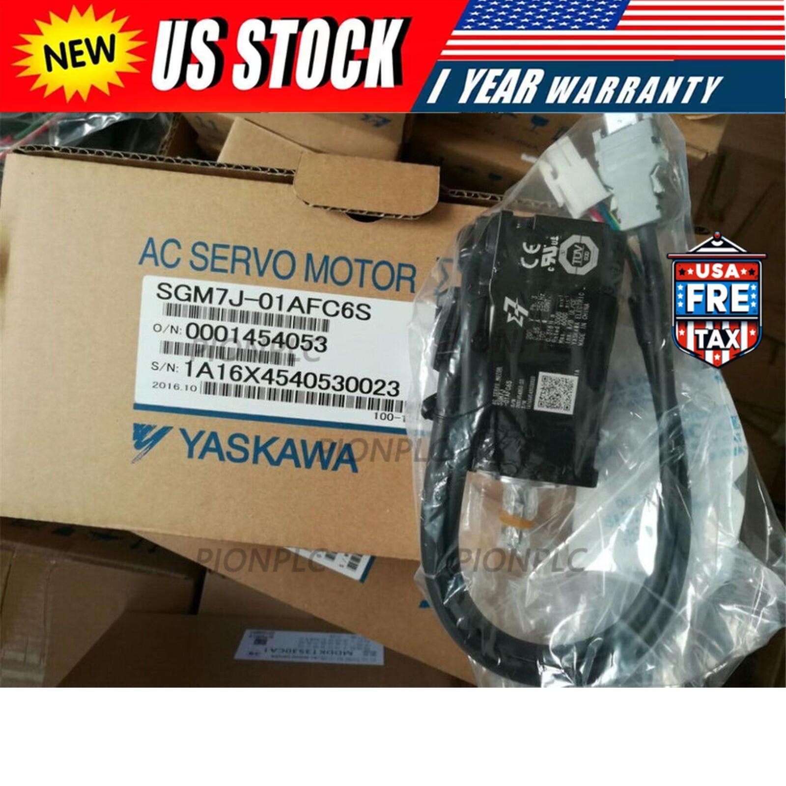1PCS YASKAWA SGM7J-01AFC6S Servo Motor SGM7J01AFC6S NEW In Box