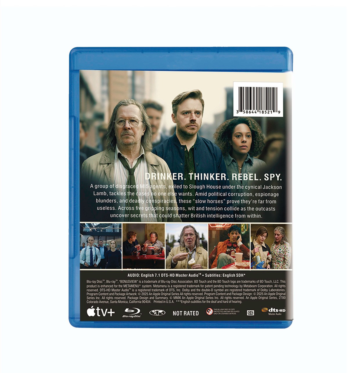 New Sealed Slow Horses Seasons 1-5: (10BD) 10-Disc Blu-ray Box Set US Seller New Sealed Slow Horses Seasons 1-5: (10BD) 10-Disc Blu-ray Box Set US Seller