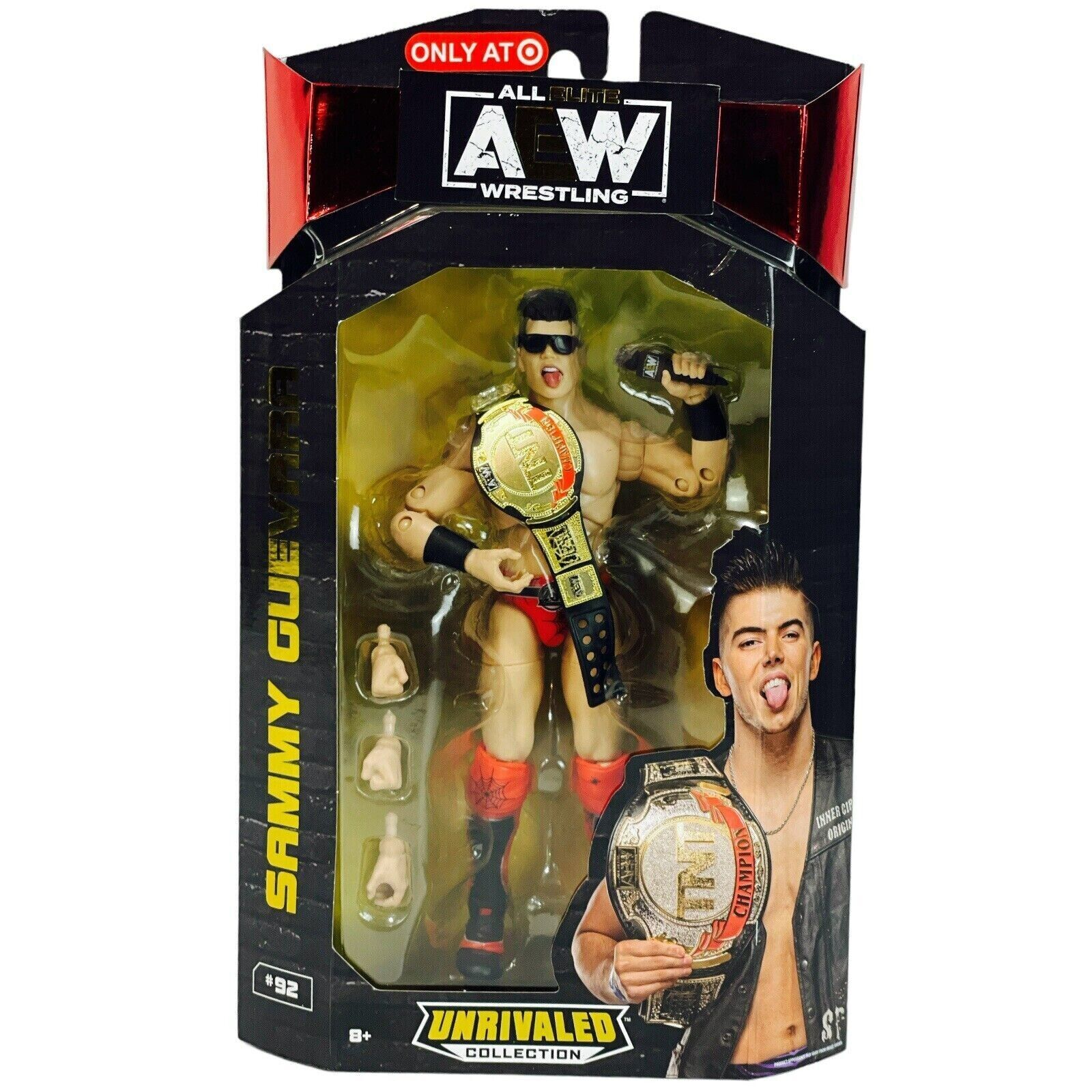 Jazwares AEW Unrivaled Champions Sammy Guevara #92 Jazwares AEW Unrivaled Champions Sammy Guevara #92