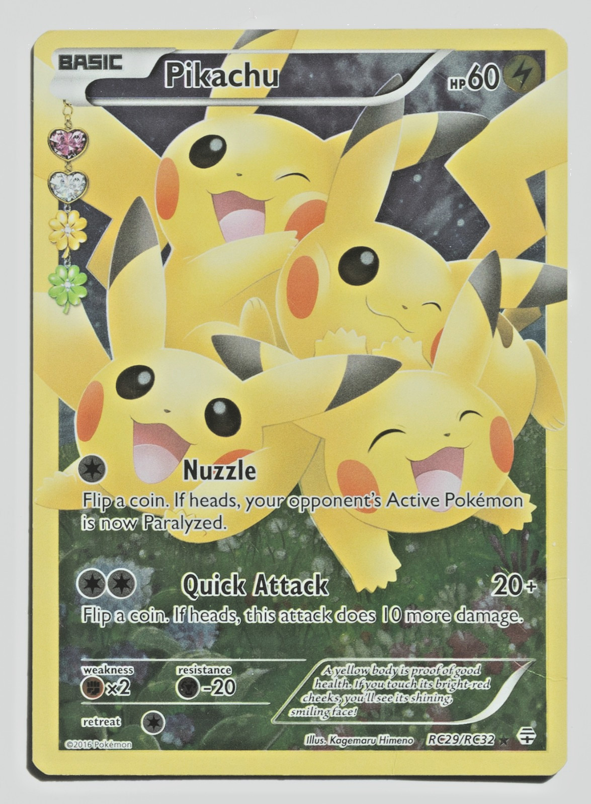 Pikachu (Full Art) RC29-32 Generations: Radiant Collection Holo MP-HP Pikachu (Full Art) RC29-32 Generations: Radiant Collection Holo MP-HP