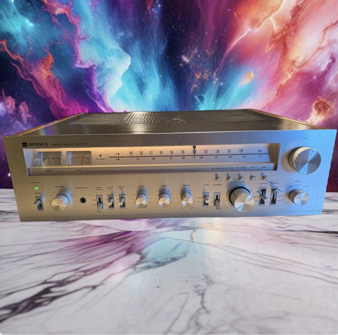 Optonica SA-5151 Vintage AM/FM Stereo Receiver MONSTER Serviced Sharp 85WPC🔥🎶