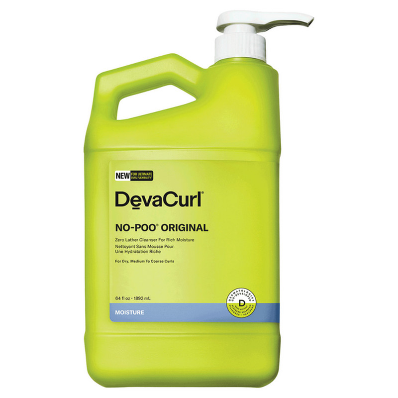DevaCurl No-Poo Original Zero Lather Cleanser For Rich Moisture, 64 Fl OZ DevaCurl No-Poo Original Zero Lather Cleanser For Rich Moisture, 64 Fl OZ