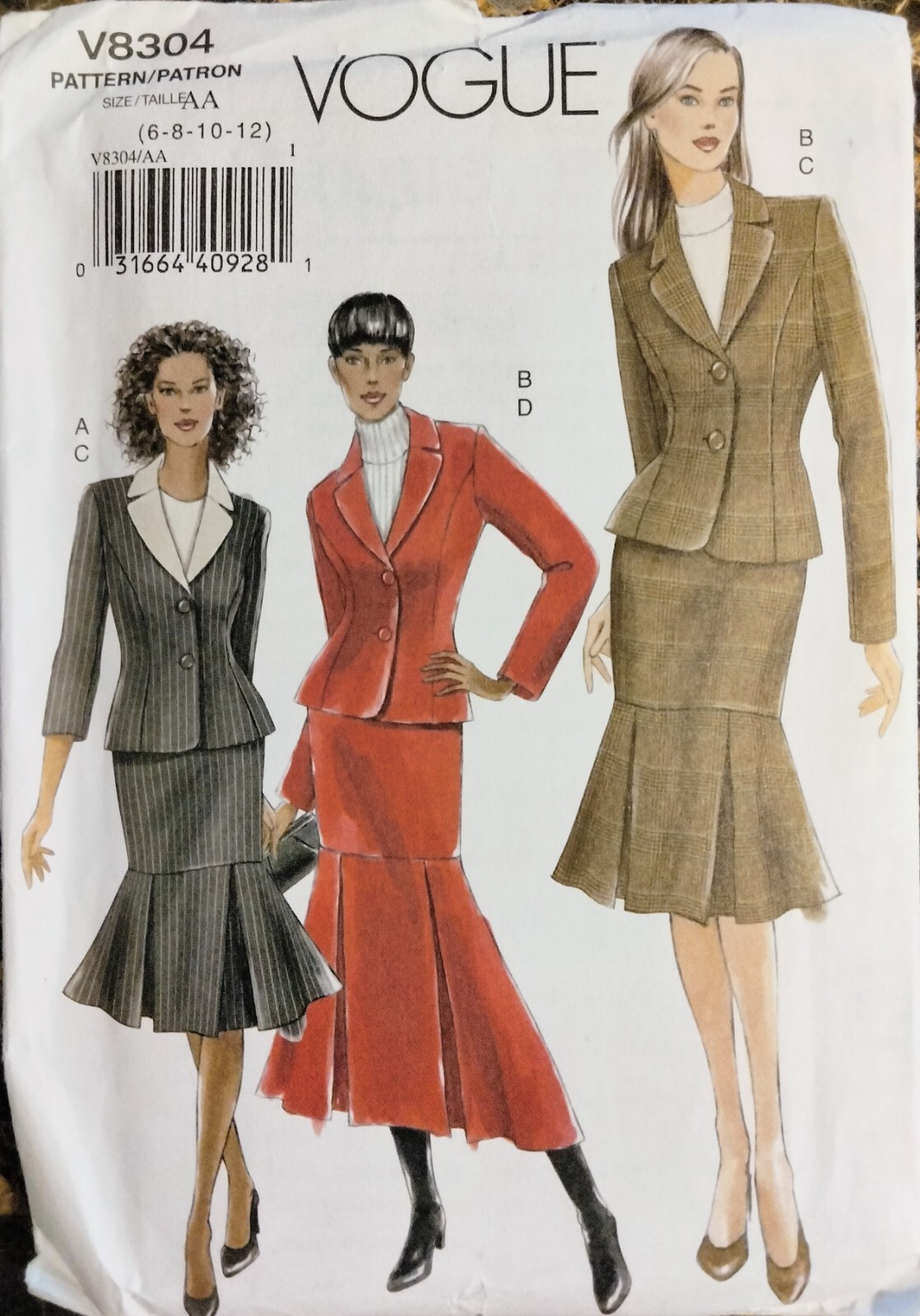 U-CHOOSE from Huge Lot of UNCUT Misses/Men\'s VOGUE McCall\'s SEWING PATTERNS U-CHOOSE from Huge Lot of UNCUT Misses/Men\'s VOGUE McCall\'s SEWING PATTERNS