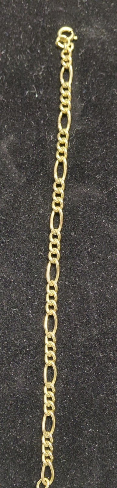 Vtg. 1950's-1960's CACO 1/20TH 12K G.F. Figaro Bracelet 7-1/2
