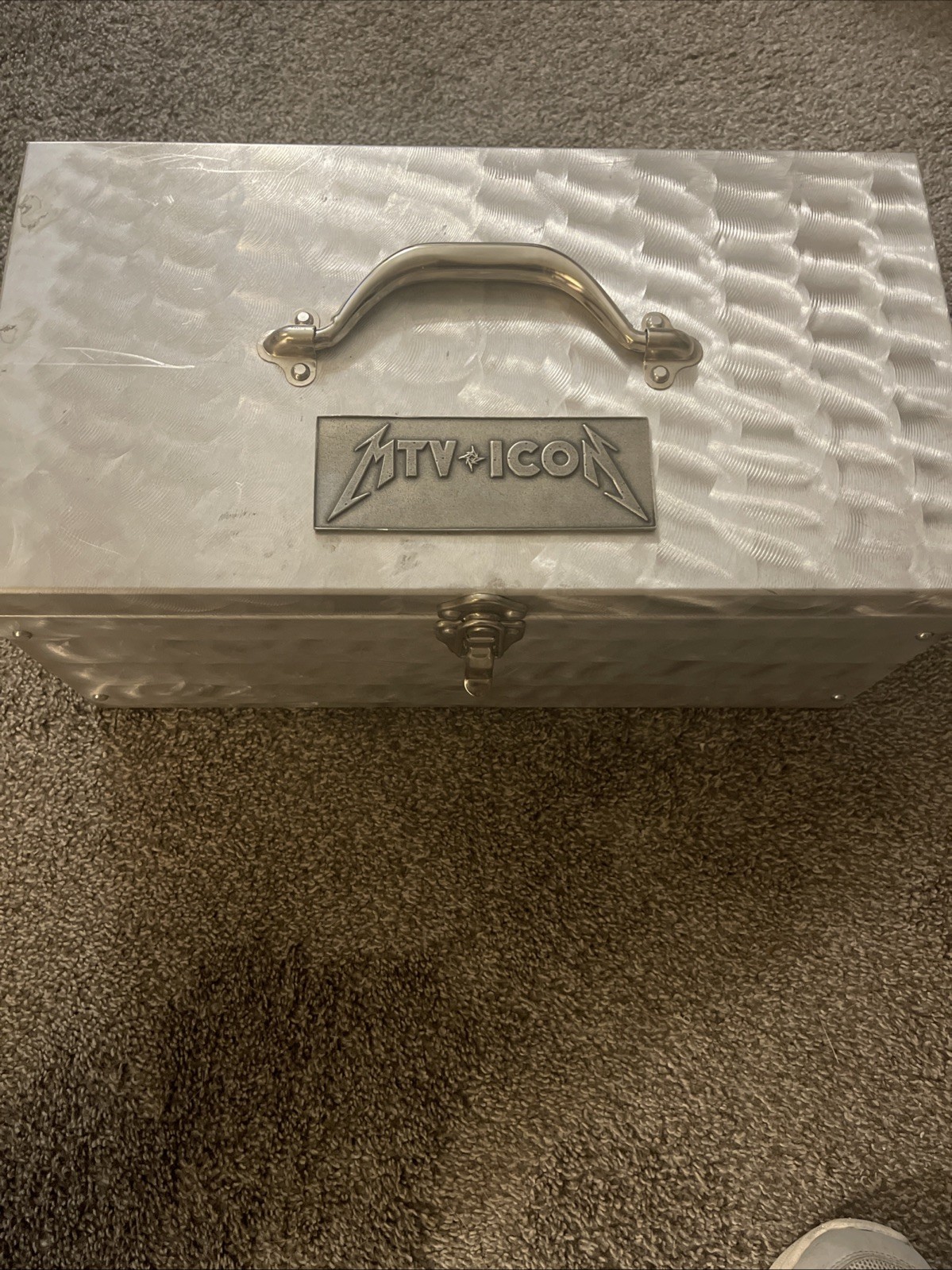 Metallica MTV Icon Promo Gift Box to Avril Lavigne for Charity work 2003 EXC ++