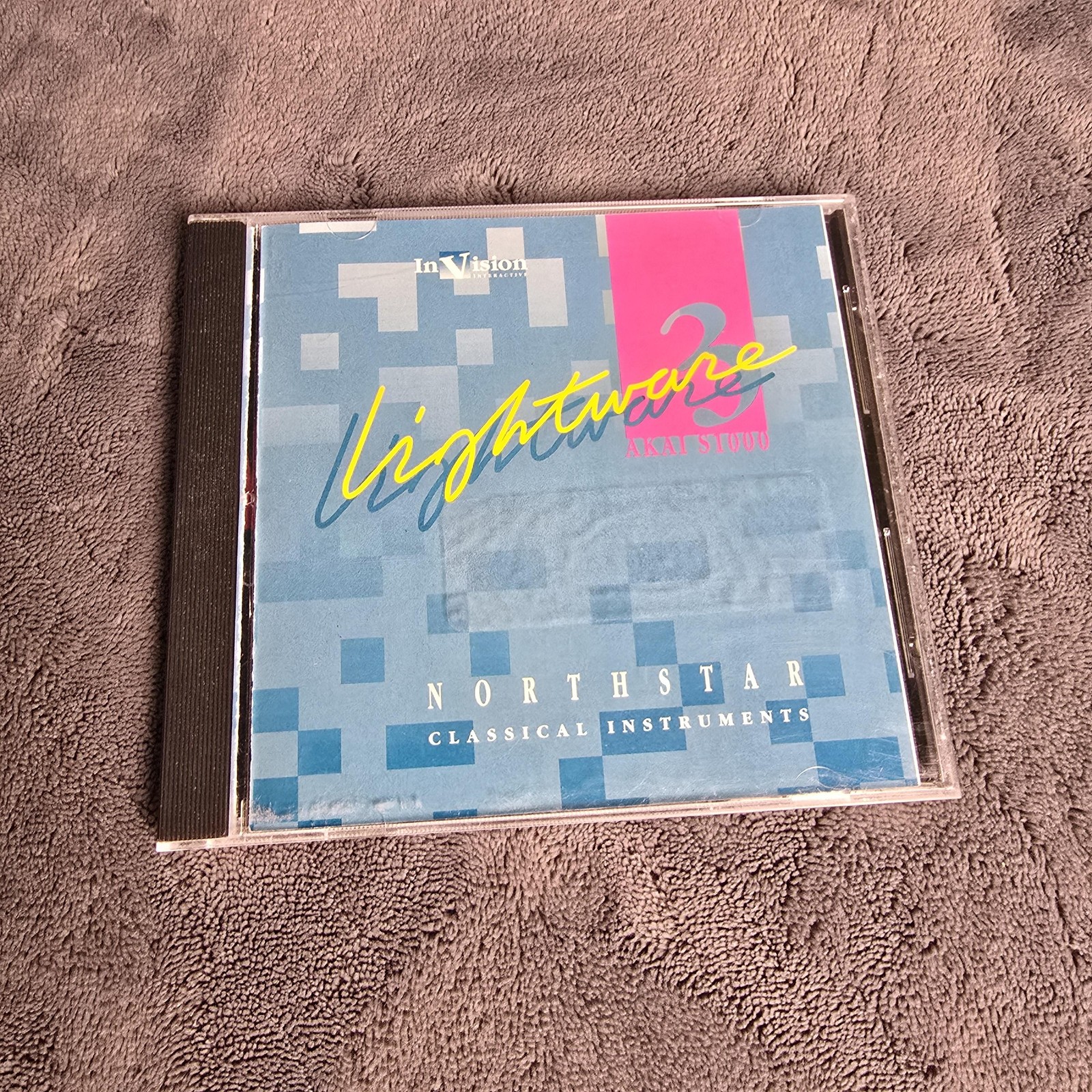 Vintage 1991 InVision Interactive Lightware AKAI S1000 Vol 3 Northstar CD-ROM