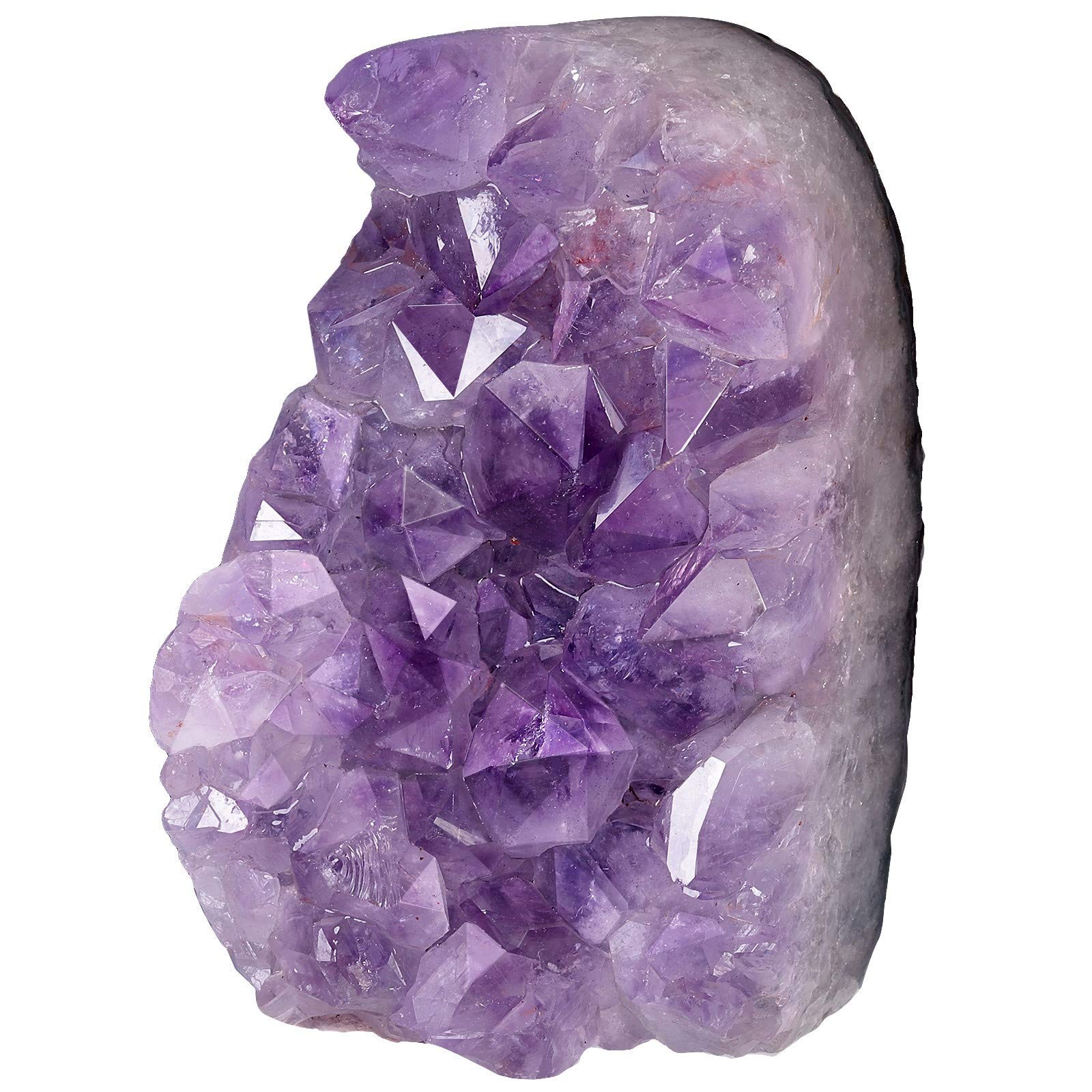 SUNYIK 1.3 LB Natural Raw Amethyst Crystal Cluster Geode Home Decor