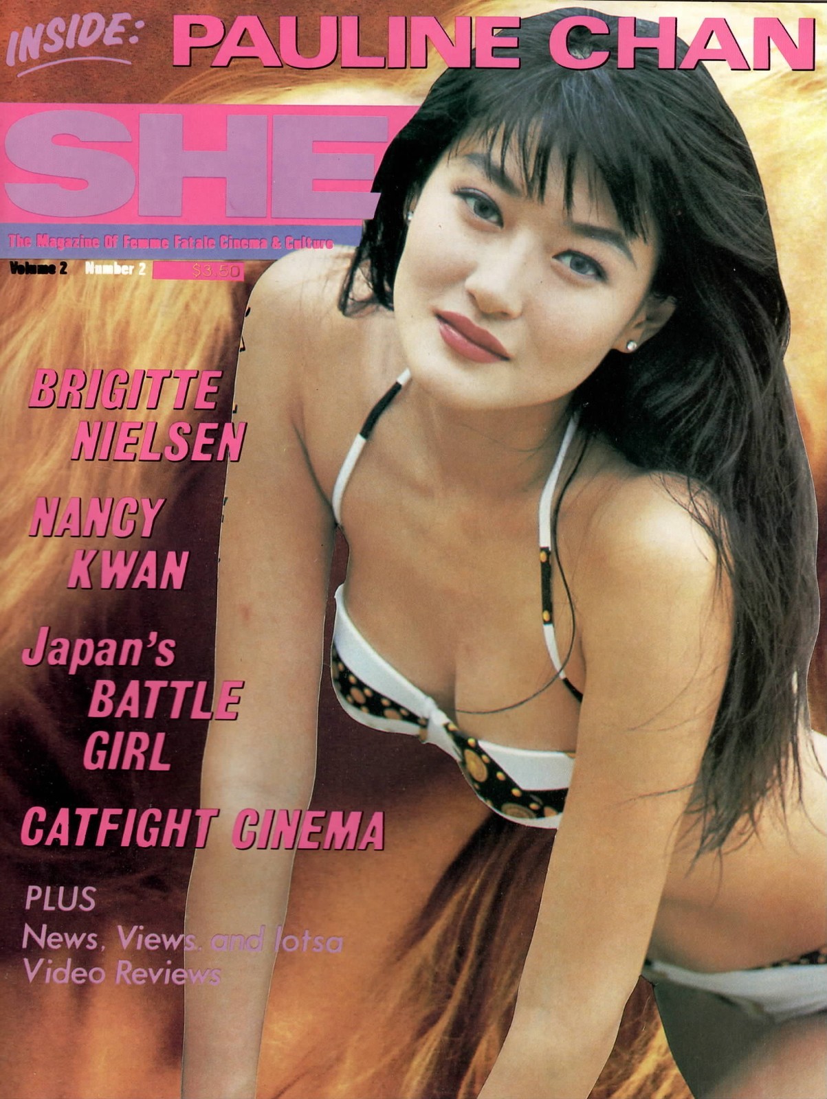 She Magazine #2 (1994: Draculina Publishing): Brigitte Nielsen, Nancy Kwan She Magazine #2 (1994: Draculina Publishing): Brigitte Nielsen, Nancy Kwan