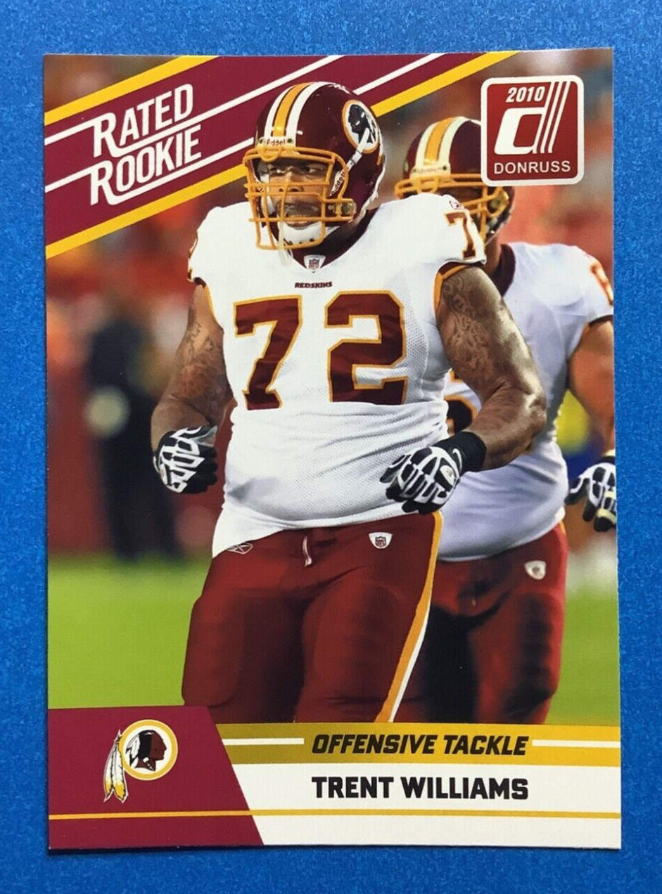 2010 Donruss Rated Rookie #99 Trent Williams RC 49ers - Volume Discounts 2010 Donruss Rated Rookie #99 Trent Williams RC 49ers - Volume Discounts