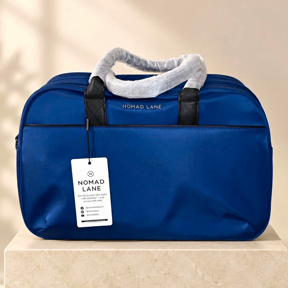 Nomad Lane Bento Bag Aegean Blue 24L Carry On Personal Item NWT