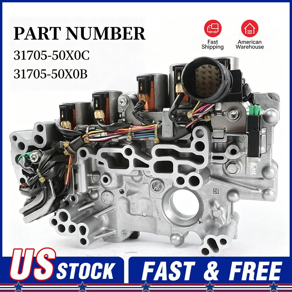 JF020E RE0F12A✅Transmission Valve Body # 31705-50X5C For Nissan Kicks Versa 1.6L