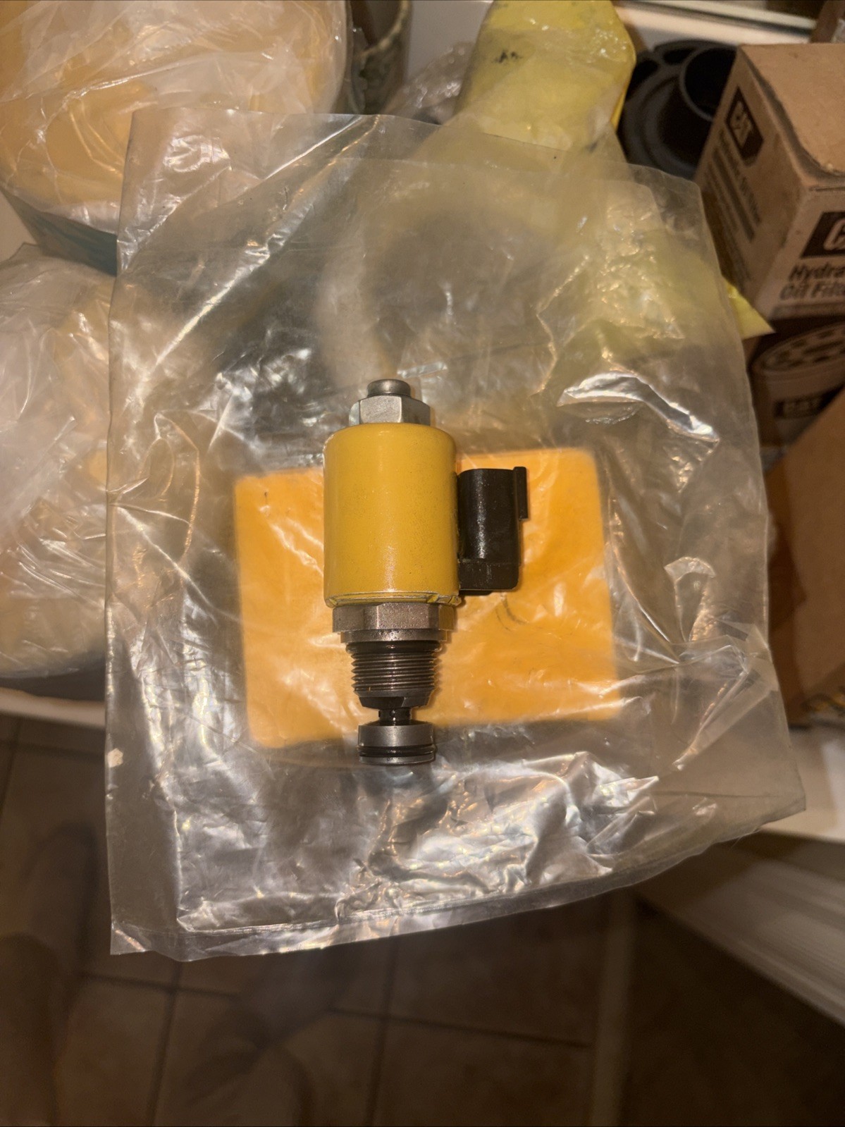 Caterpillar 174-4909 Solenoid Valve Genuine Cat Part Works Perfect Very Popular