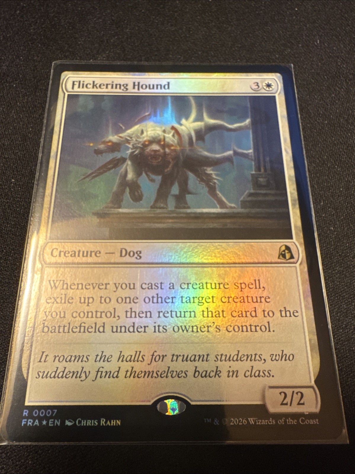 Flickering Hound Reality Fracture Foil Flickering Hound Reality Fracture Foil