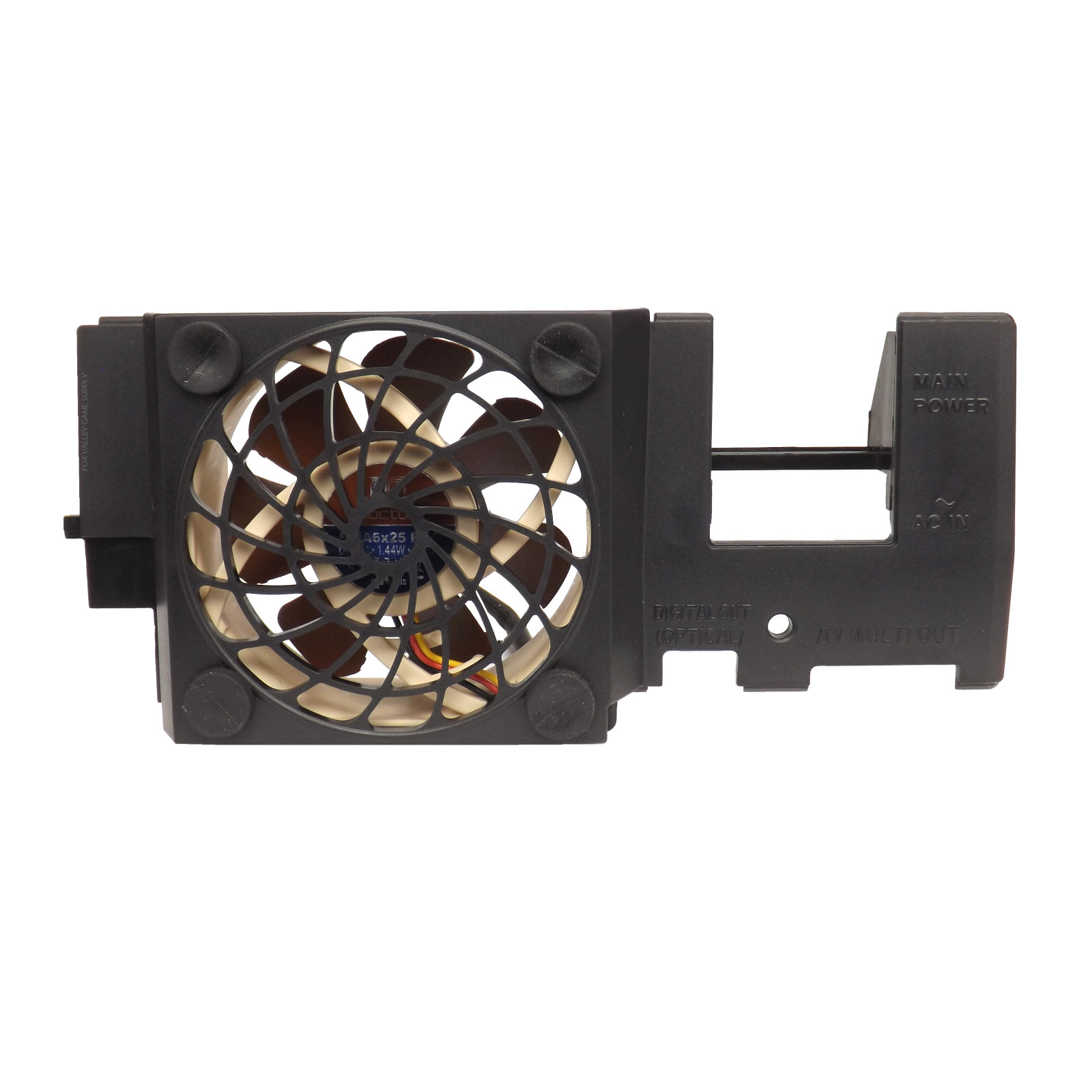 Fat PS2 Noctua Silent Fan Mod 5V Molded ABS PlayStation 2 Cool & Quiet Upgrade