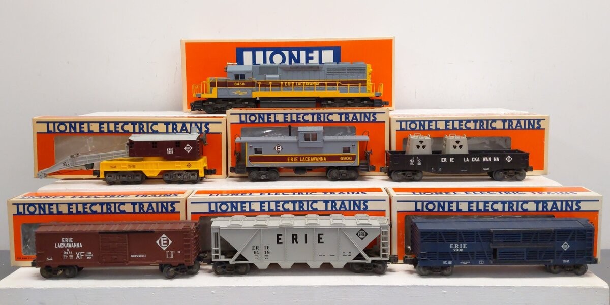 Lionel 6-1451 O Gauge Erie Lackawanna Limited Train Set MT/Box