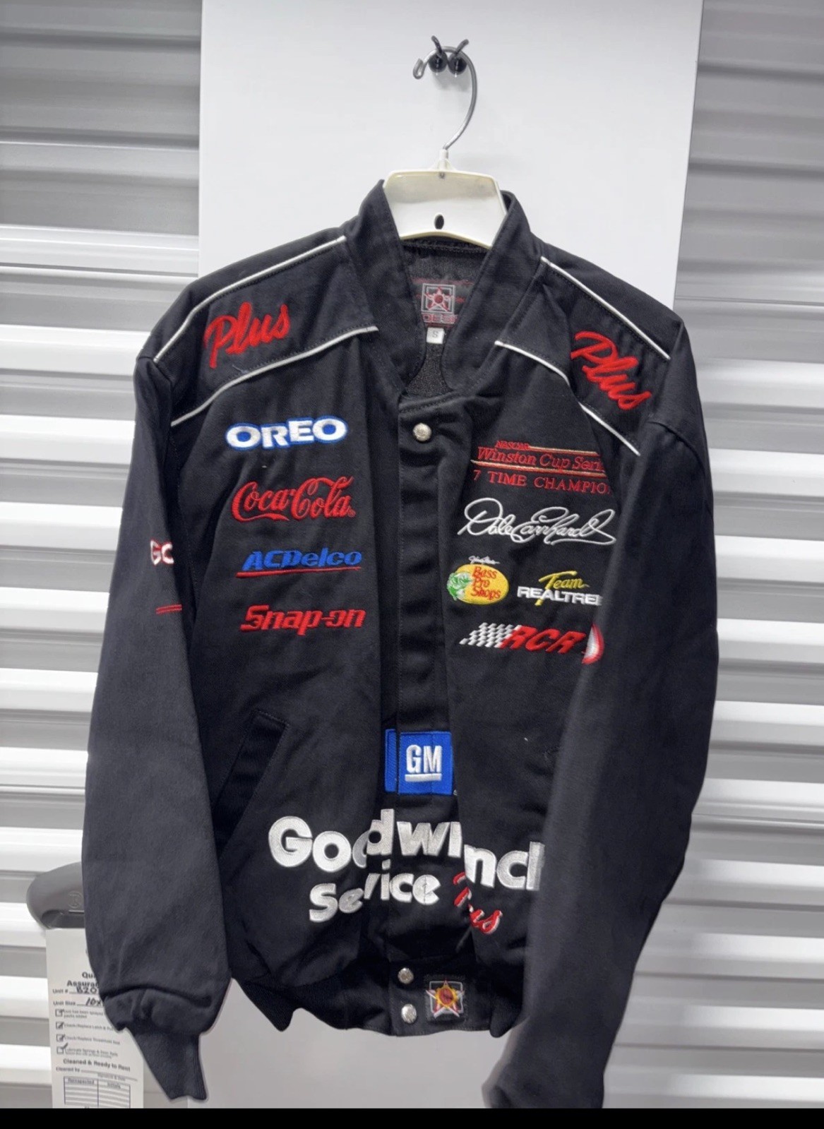 Vintage Dale Earnhardt #3 Goodwrench JH Design NASCAR Racing Jacket Size S Vintage Dale Earnhardt #3 Goodwrench JH Design NASCAR Racing Jacket Size S