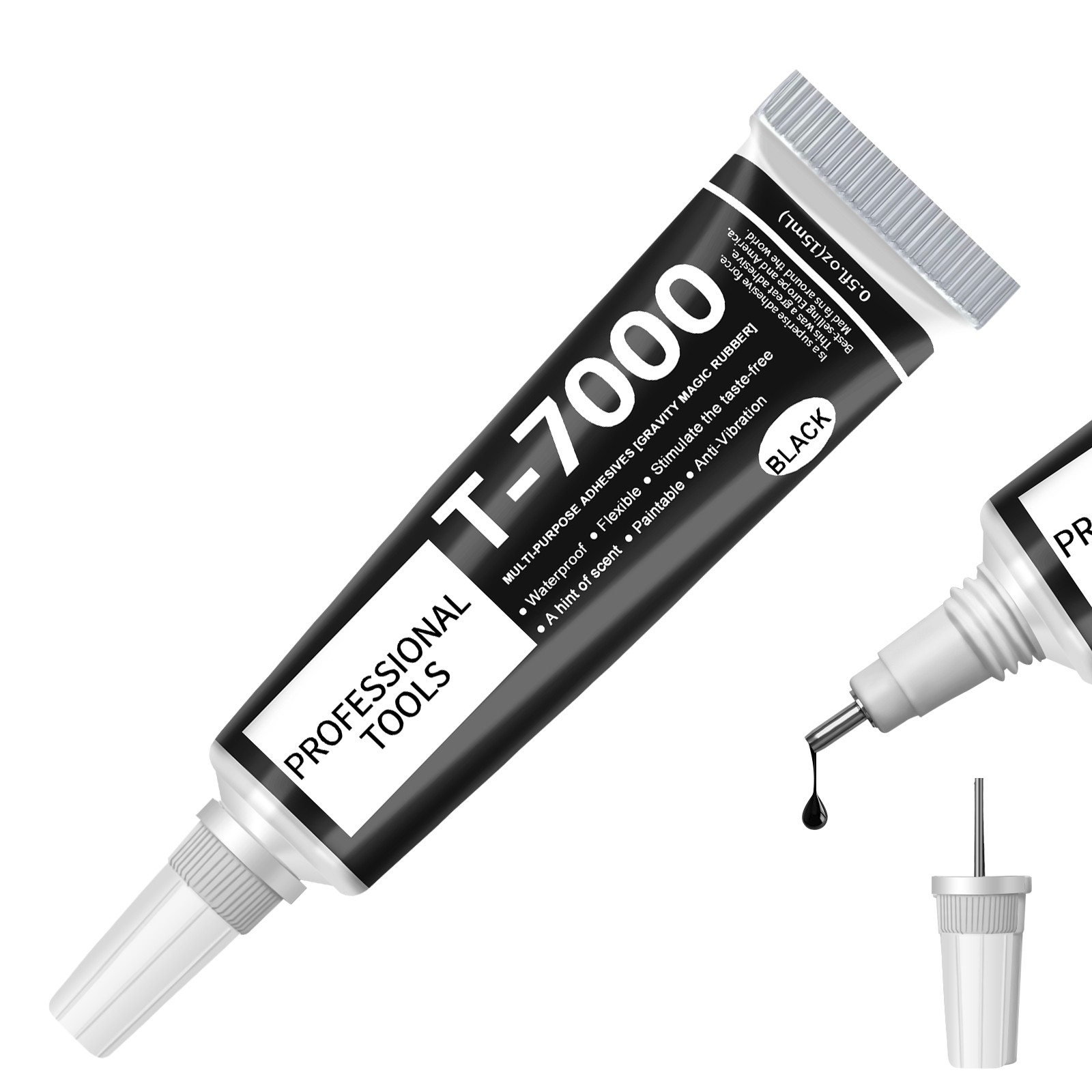 15/25/50/110ml T7000 Glue Needle Phone Point Drill Cell Phone Screen Repair Glue