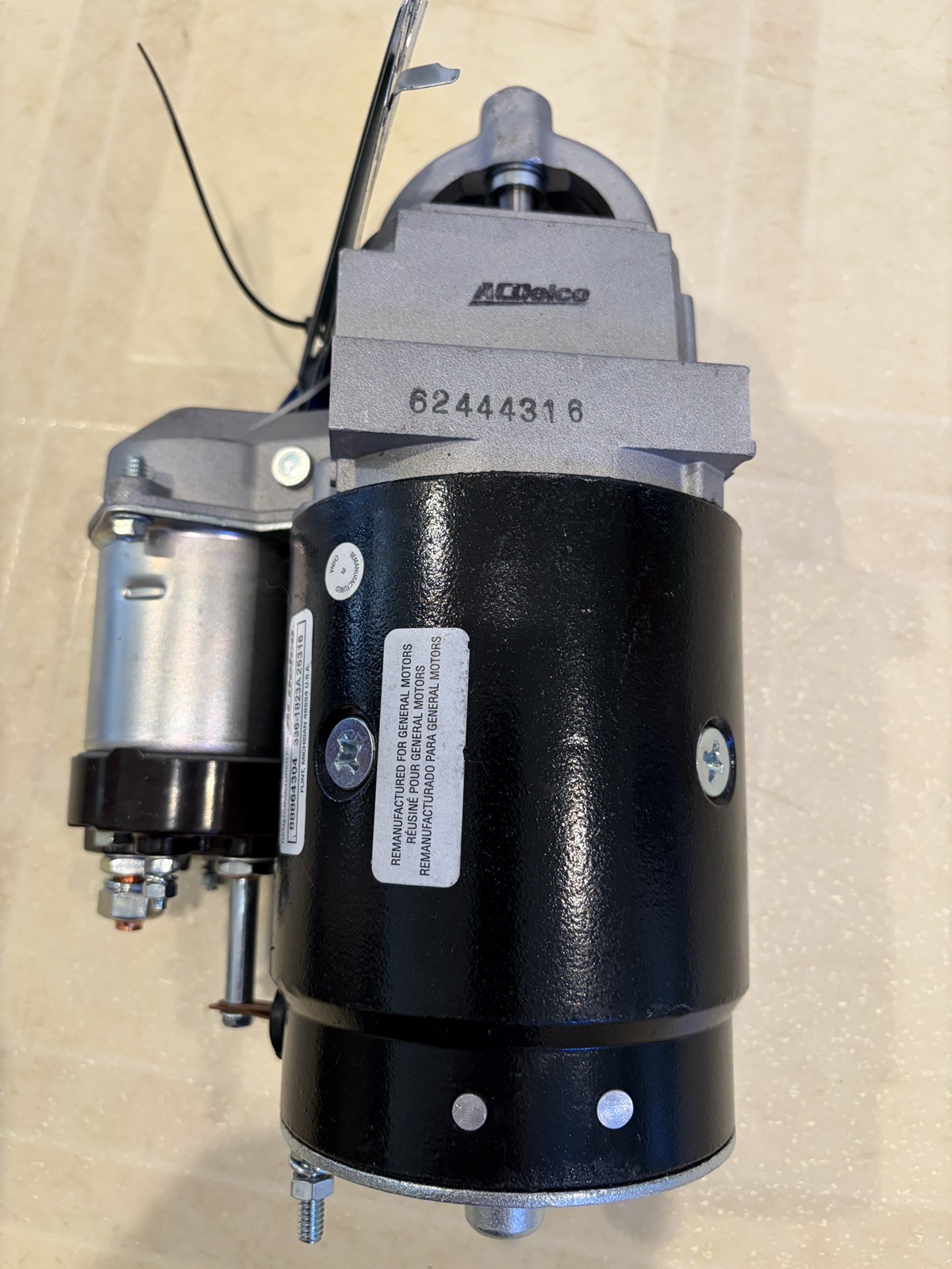 New Reman ACDelco Professional/Gold 336-1823 Starter Motor New Reman ACDelco Professional/Gold 336-1823 Starter Motor