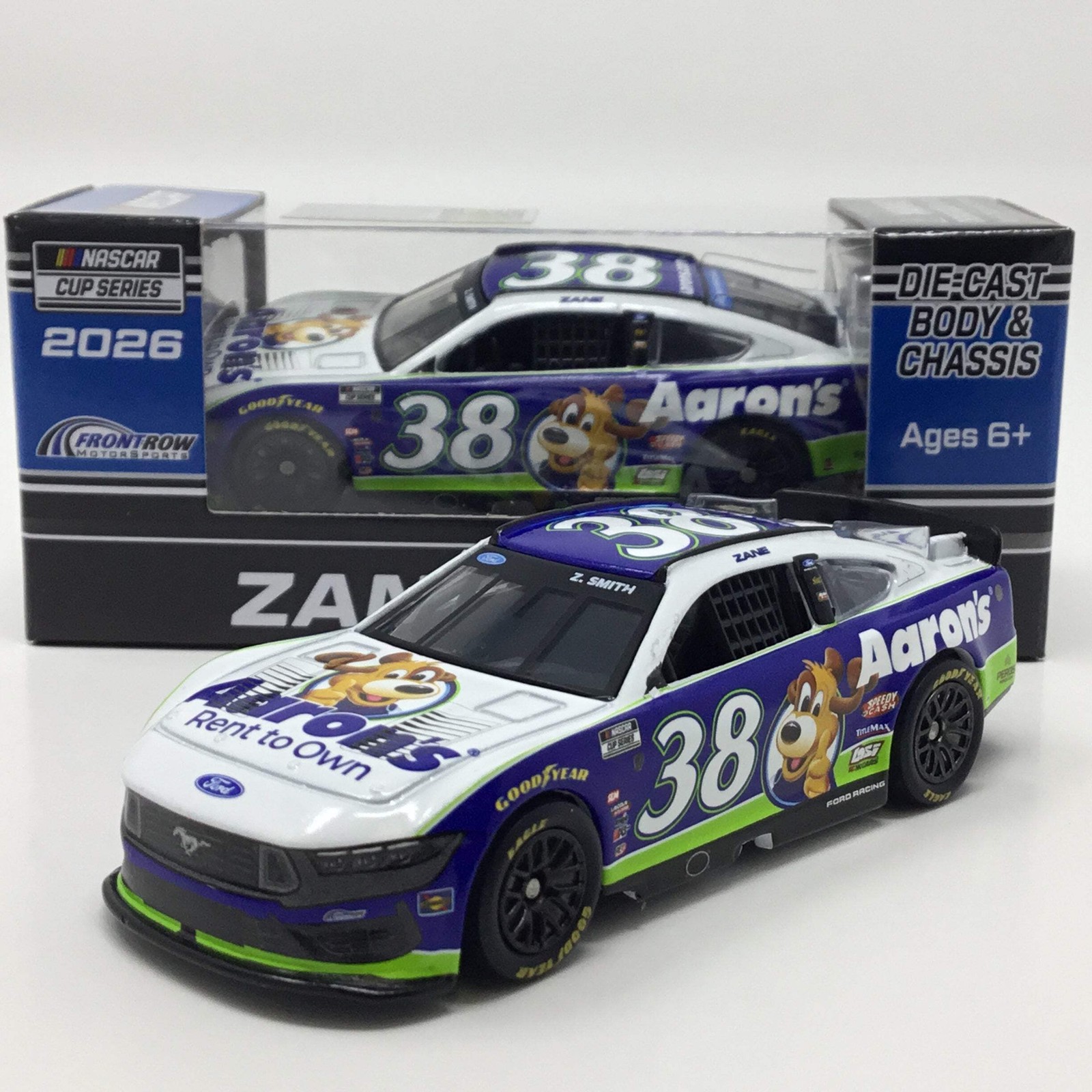 Zane Smith 2026 Aaron's Lucky Dog 1:64 Diecast