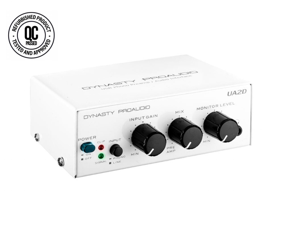 (Outlet/Refurbished) Dynasty ProAudio UA2D USB Phono Preamp