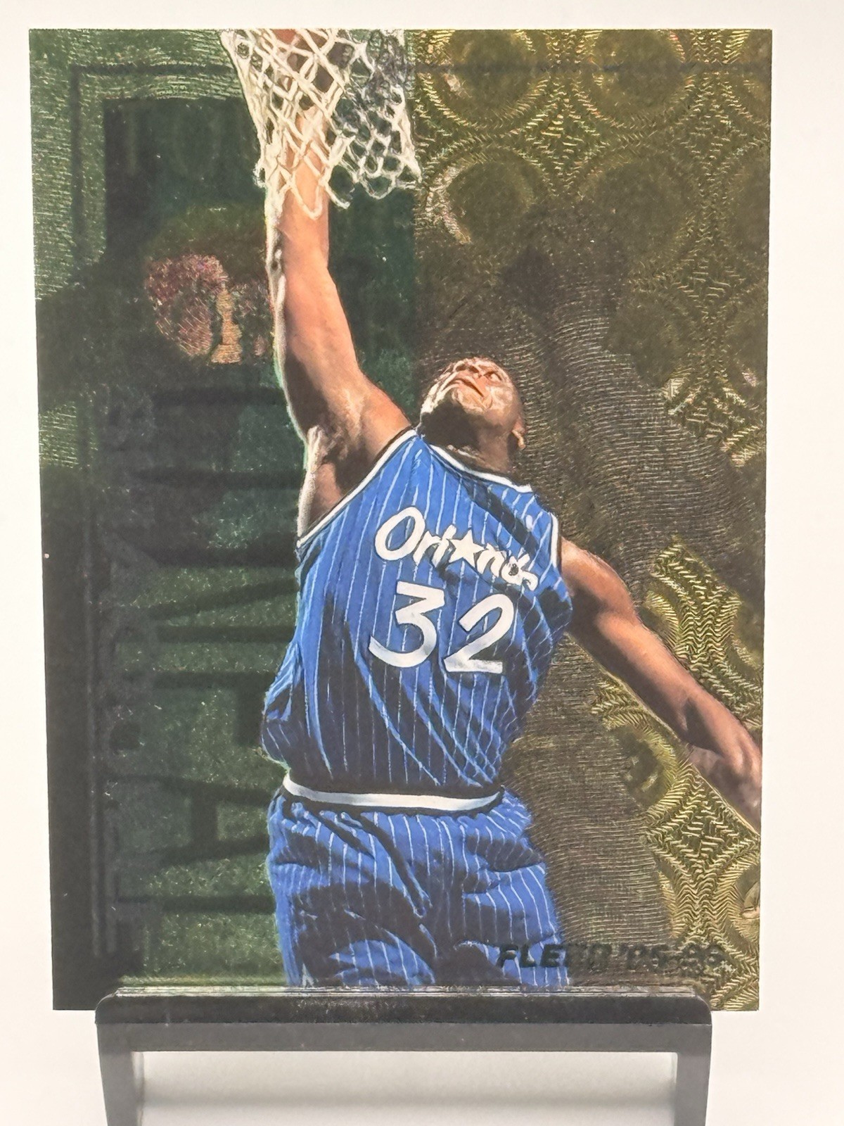 1995-96 Fleer Tower of Power Shaquille O'Neal Gold Foil #6