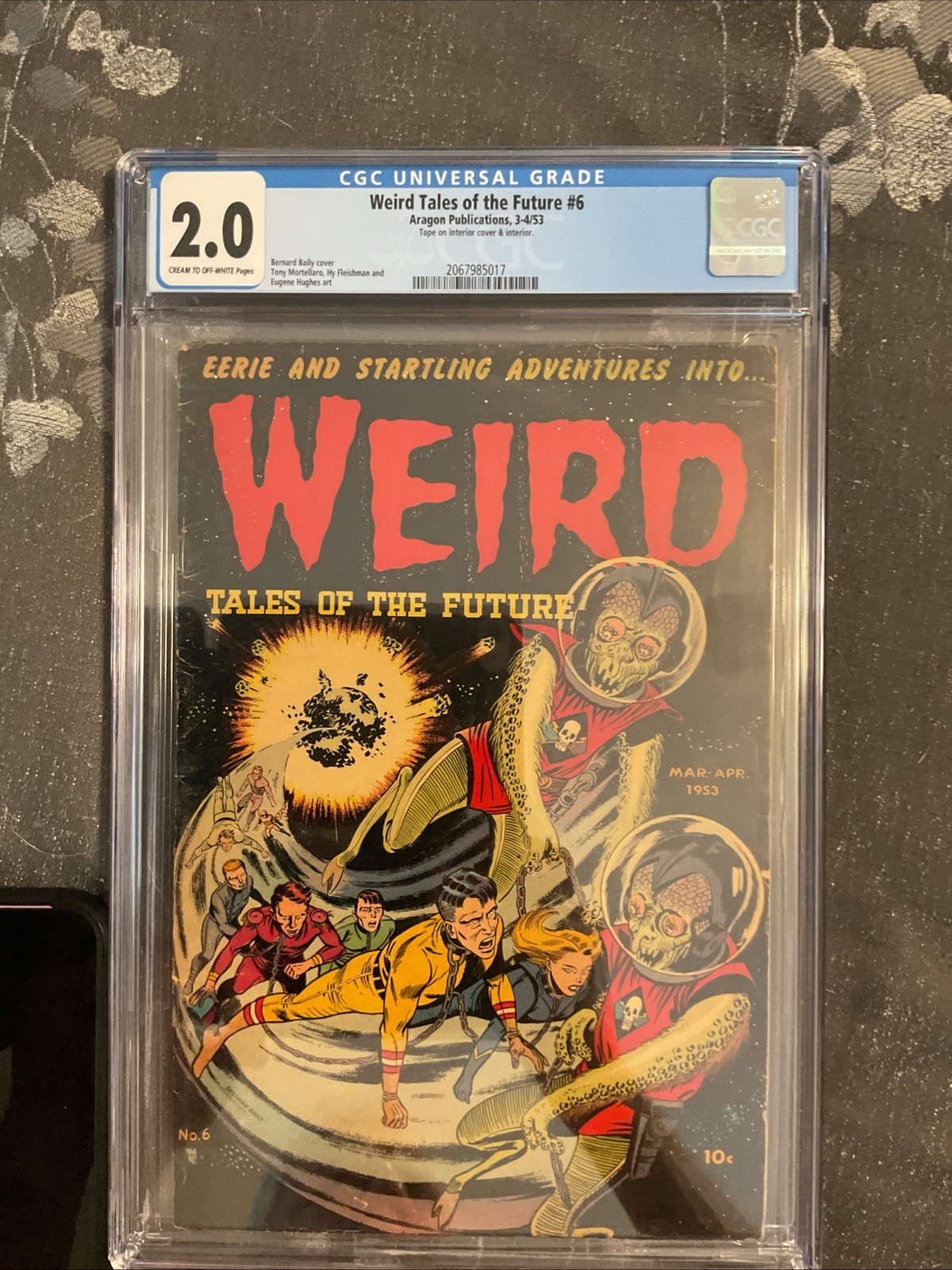 Weird Tales of the Future #6 (Stanley Morse March 1953) CGC 2.0 Weird Tales of the Future #6 (Stanley Morse March 1953) CGC 2.0