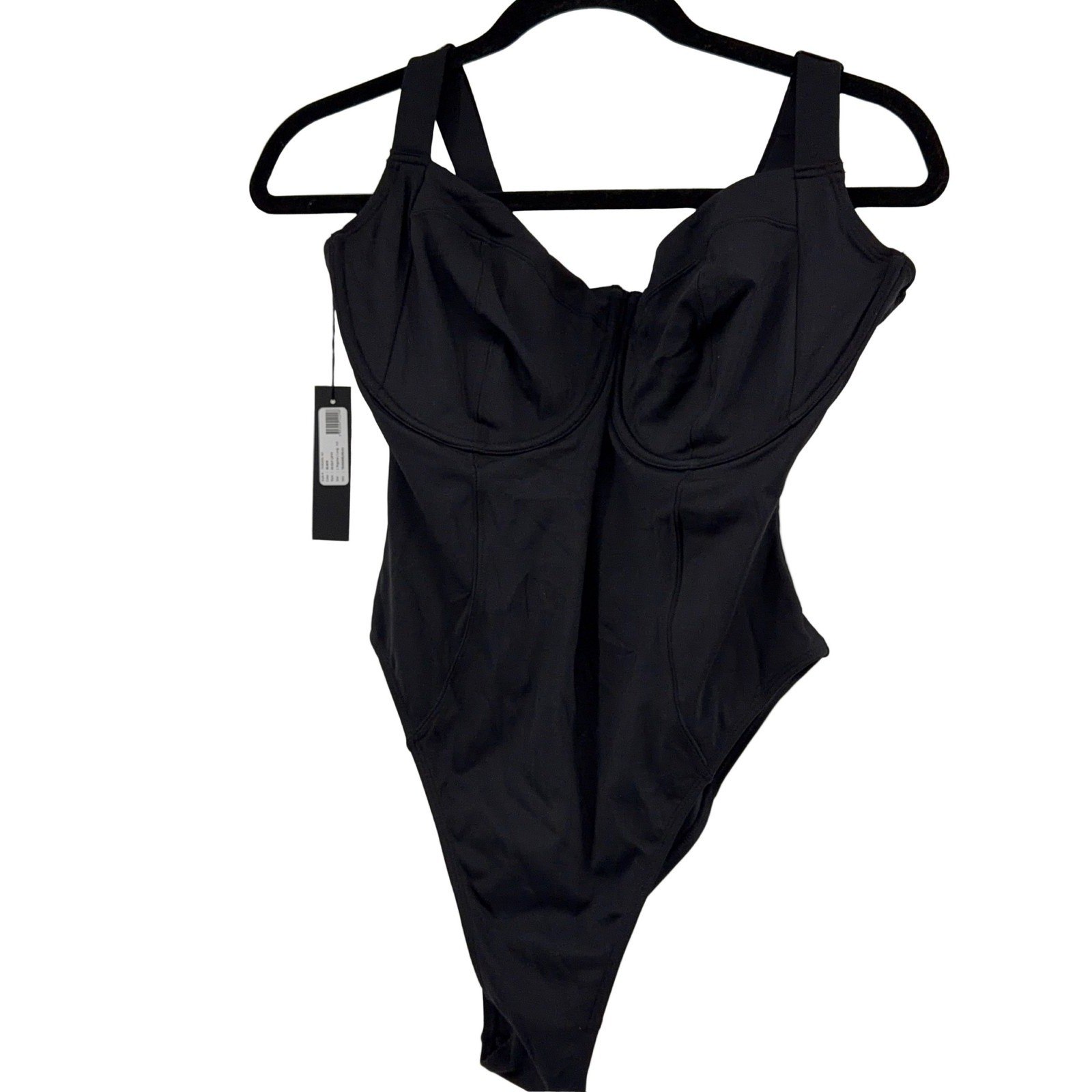 TA3 Lifty TA3020RL Women\'s Black Hi-Cut Sculpting Underwired One Piece Swimsuit