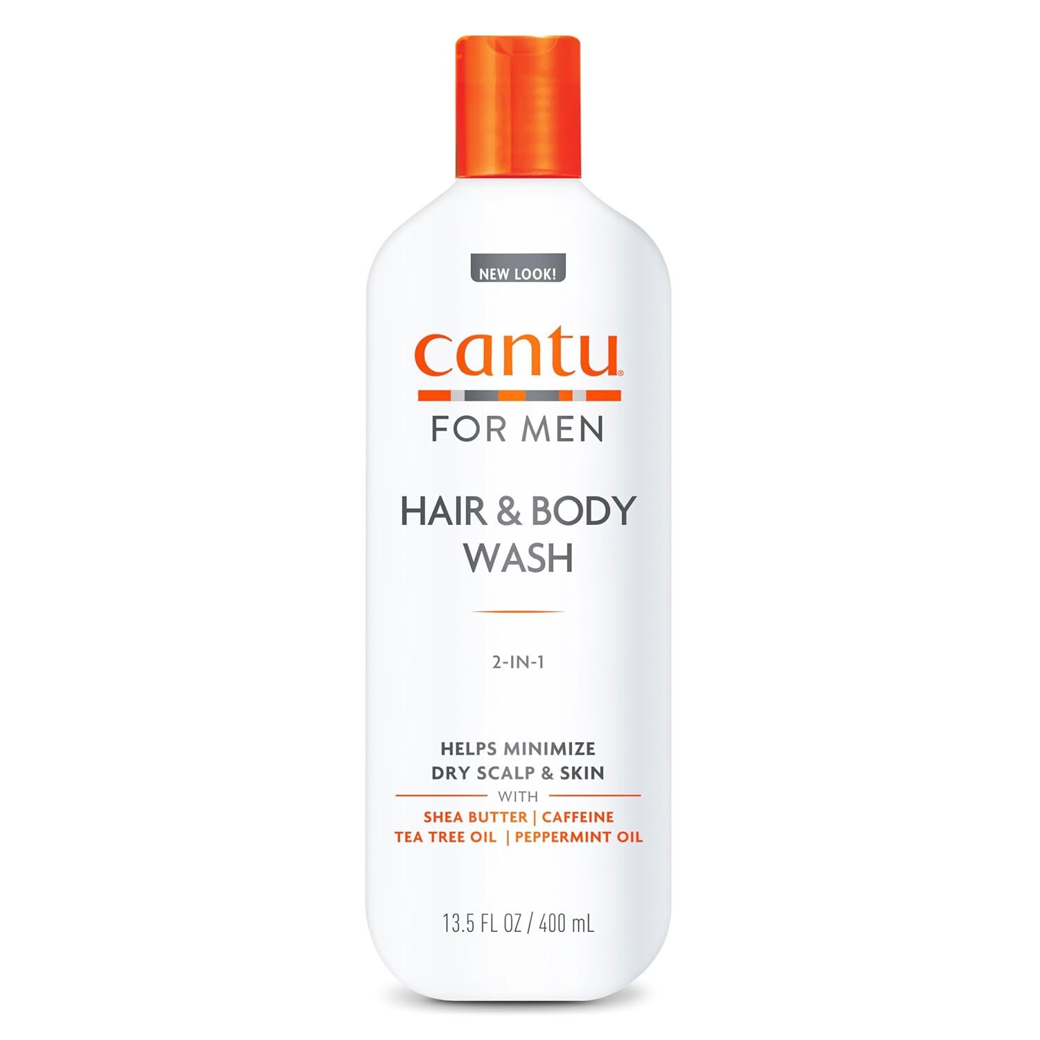 Cantu Mens 3-in-1 Shampoo Conditioner Bodywash 13.5 Oz