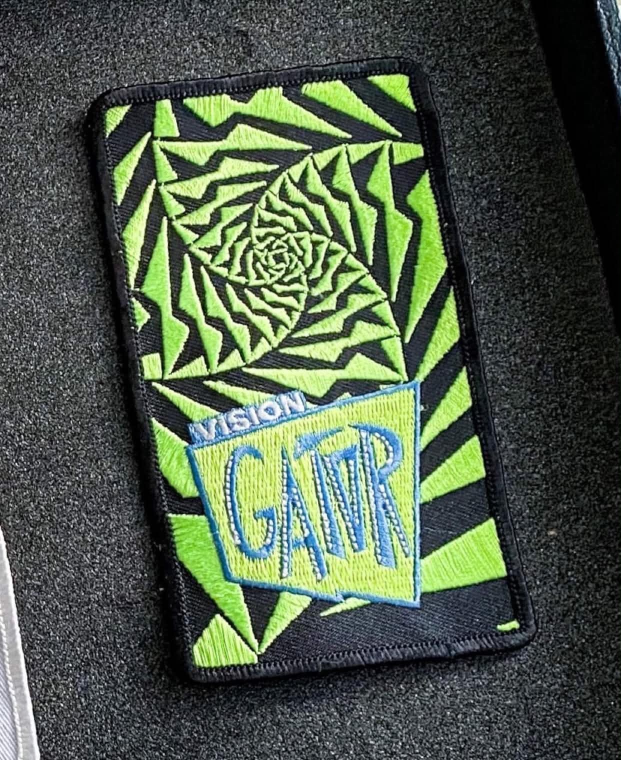 Original NOS Vision GATOR Skateboard Patch 1980s Vintage Sk8 Or Die