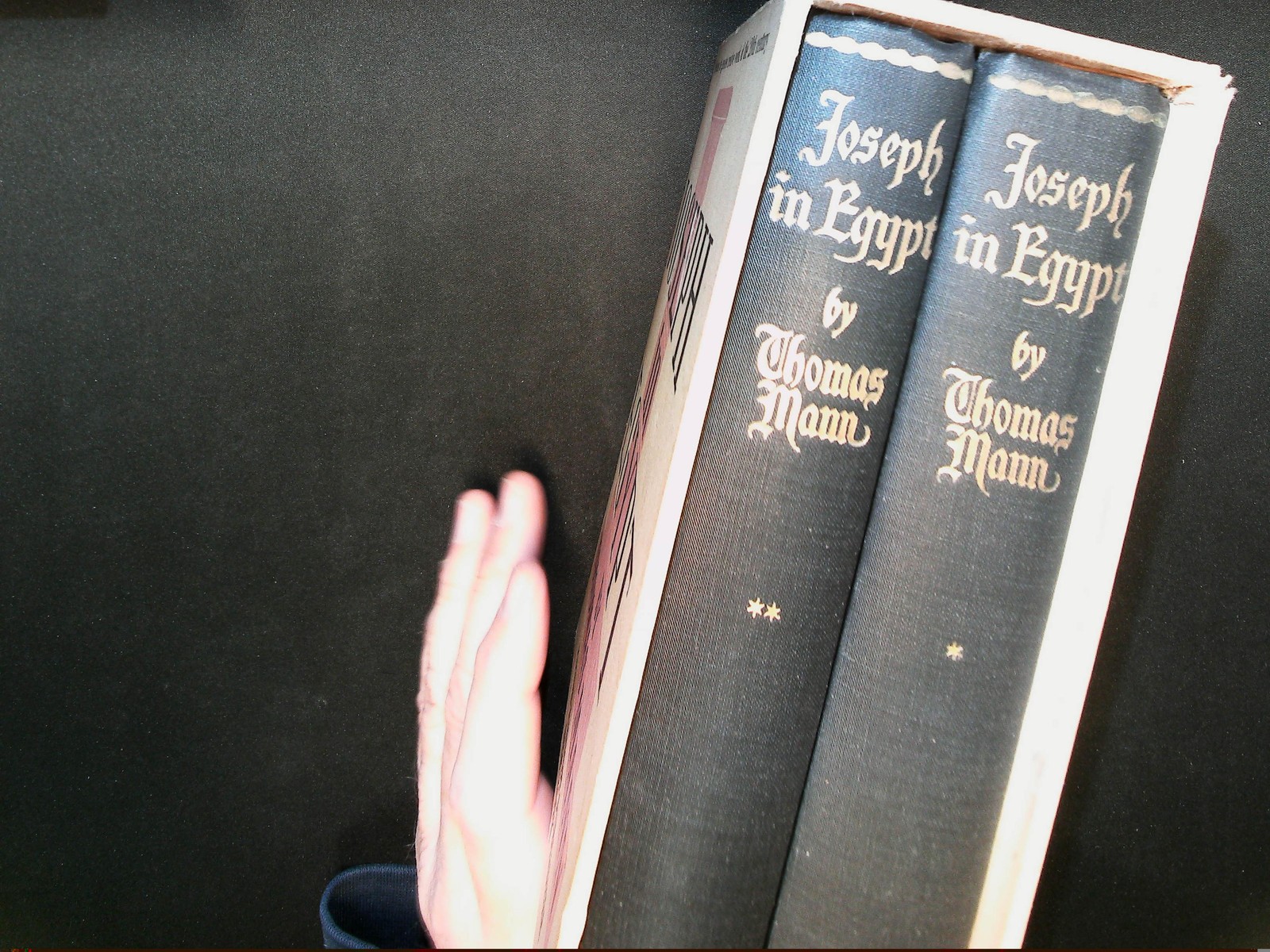 Joseph in Egypt Thomas Mann 2-Vol HC Set Slipcase Dust Jacket 1938 Knopf Joseph in Egypt Thomas Mann 2-Vol HC Set Slipcase Dust Jacket 1938 Knopf