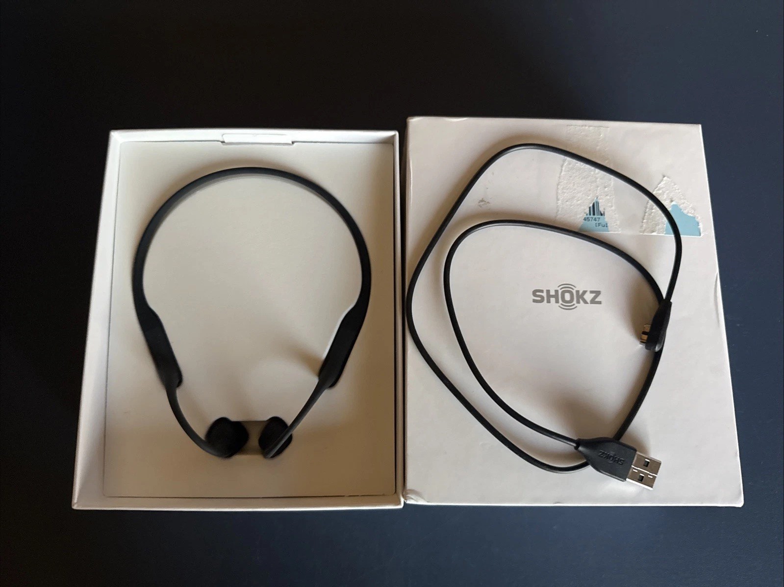 Shokz S803-ST-BK-US OpenRun Bone Conduction Open-Ear Endurance Headphones, Black Shokz S803-ST-BK-US OpenRun Bone Conduction Open-Ear Endurance Headphones, Black