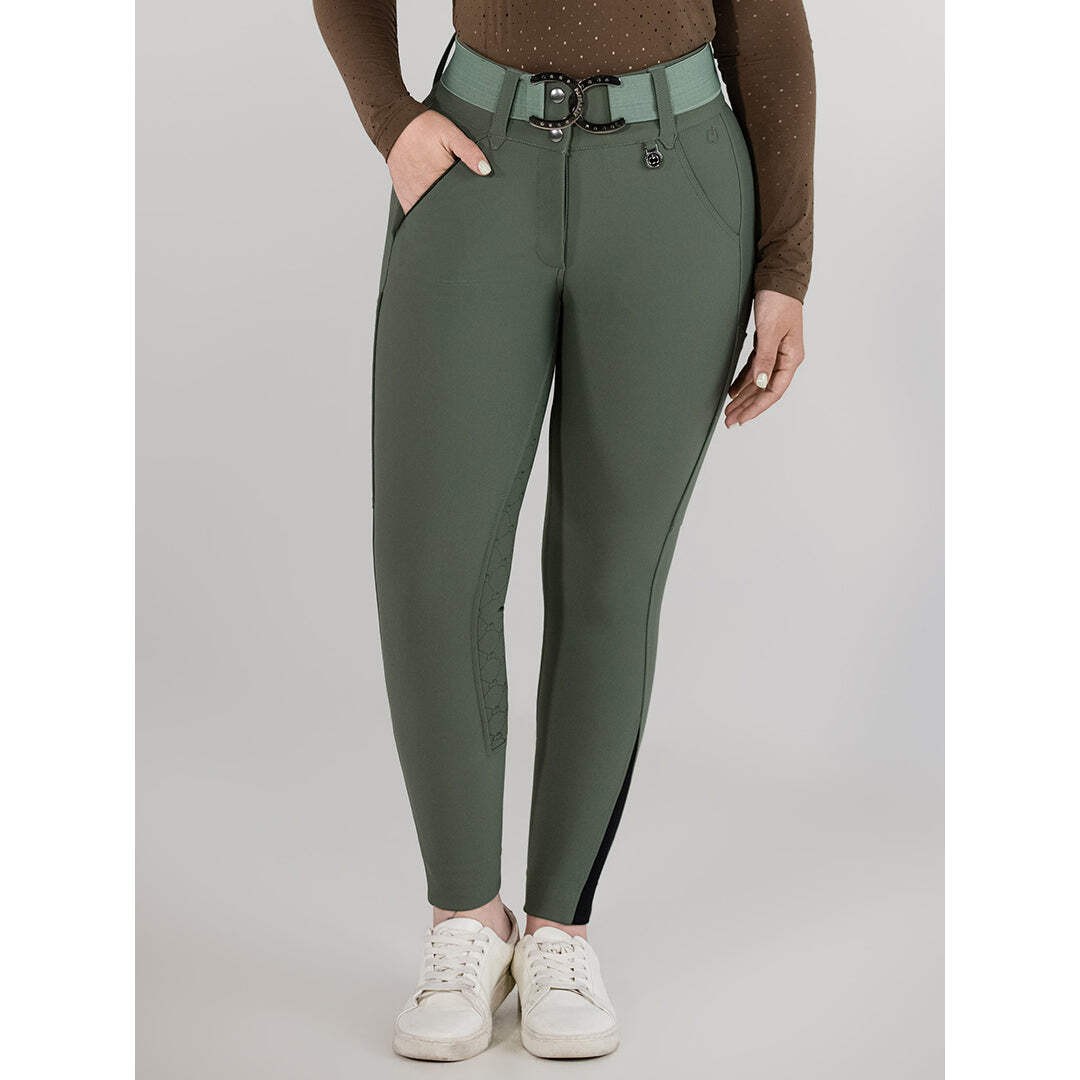 Dapplebay Sport Silicone Full Seat Breeches-Rosemary