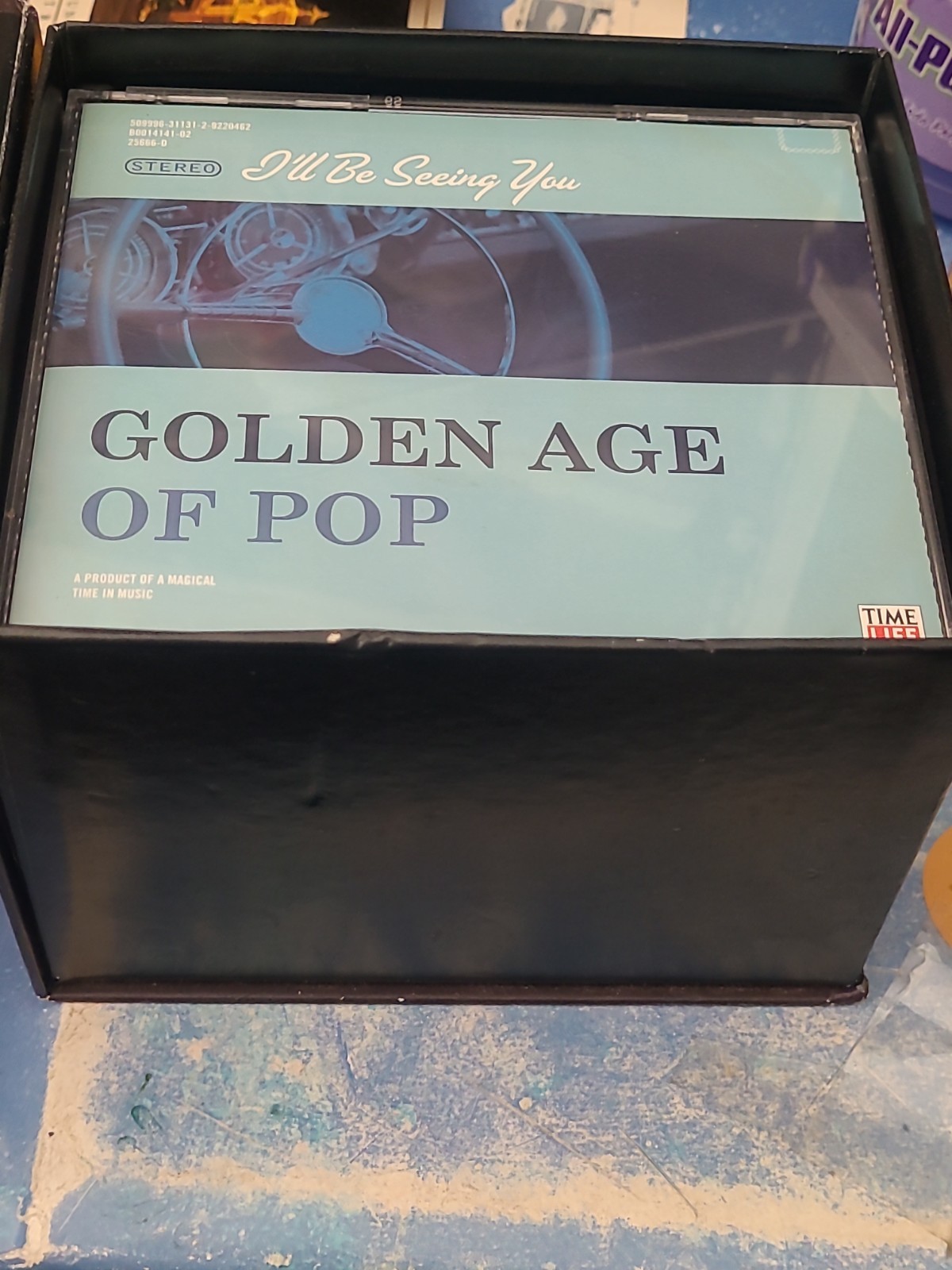 Golden Age of Pop 10 CD Box Set Time-Life 145 Songs 1950s-1960s Artist Golden Age of Pop 10 CD Box Set Time-Life 145 Songs 1950s-1960s Artist