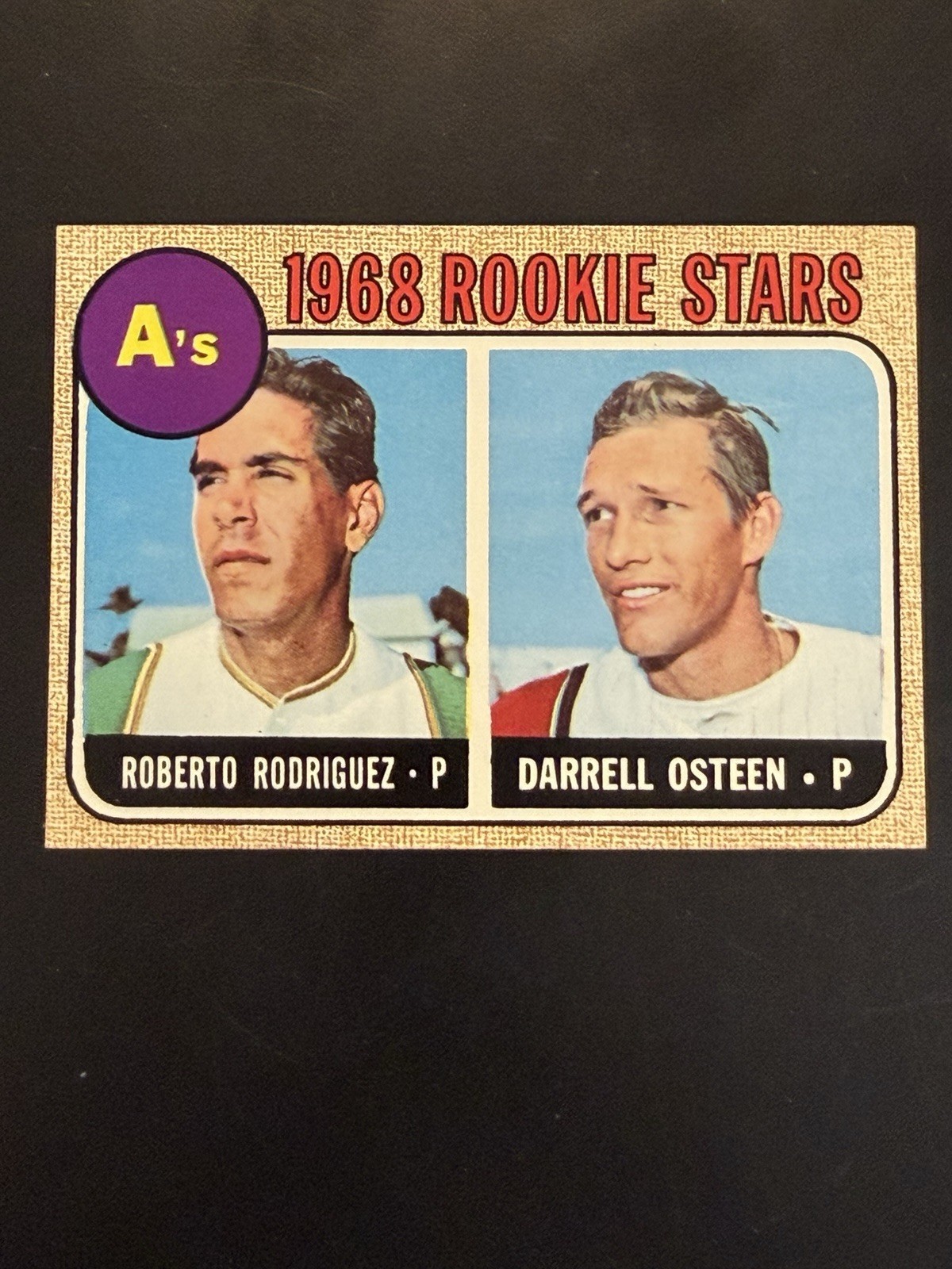 1968 Topps Baseball Card #199 A\'s Rookie Stars (NM) 1968 Topps Baseball Card #199 A\'s Rookie Stars (NM)