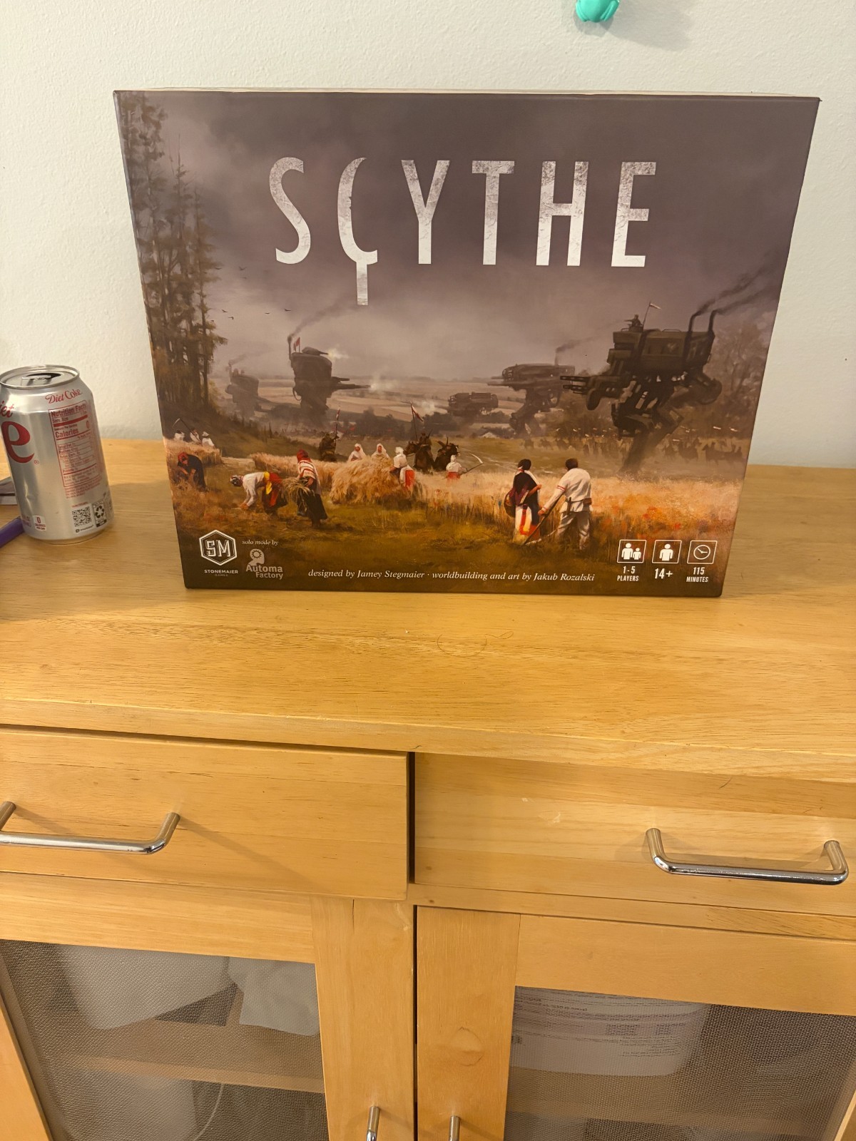 SCYTHE Board Game Stonemaier Games STM600 Complete SCYTHE Board Game Stonemaier Games STM600 Complete