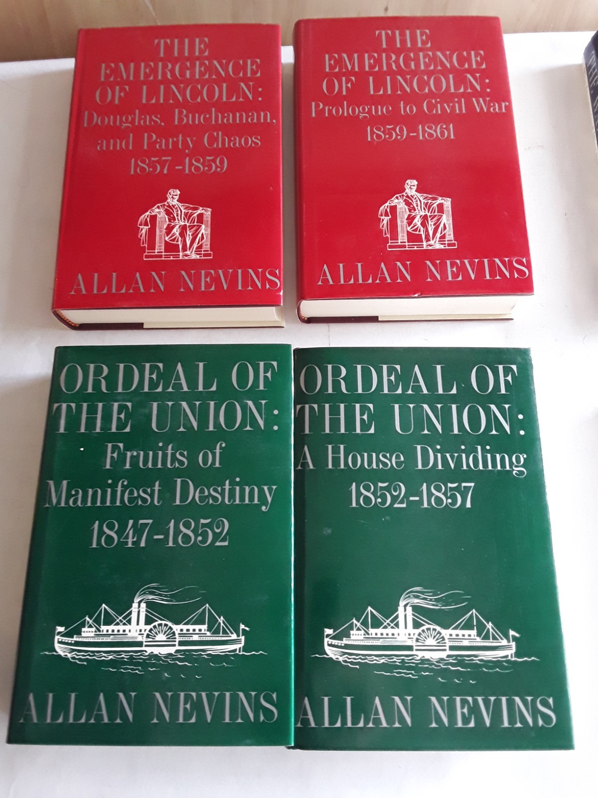 Ordeal of the Union by Allan Nevins 8 VOLUME SET Ordeal of the Union by Allan Nevins 8 VOLUME SET