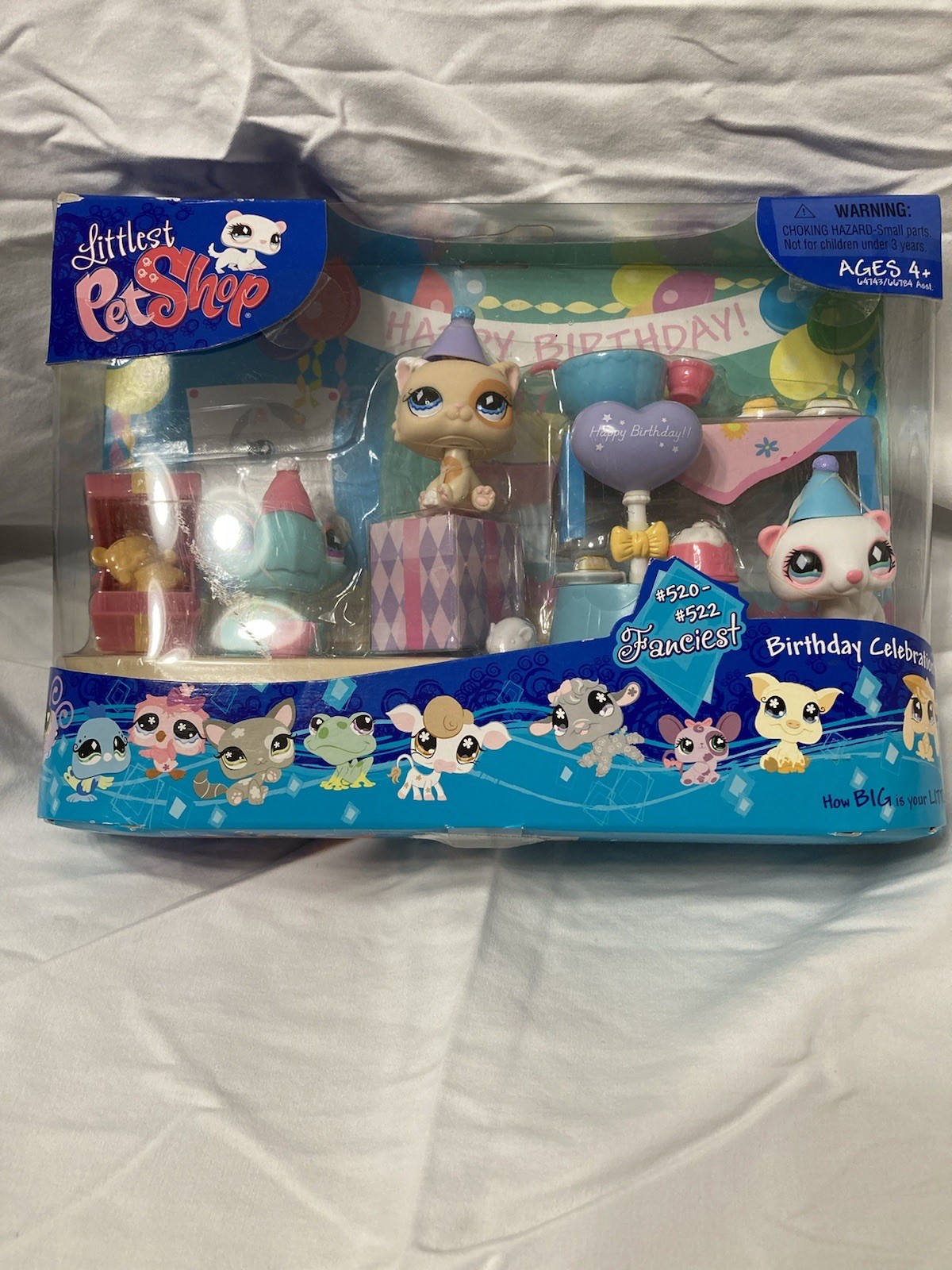 Littlest Pet Shop Birthday Celebration-New In Box-2007