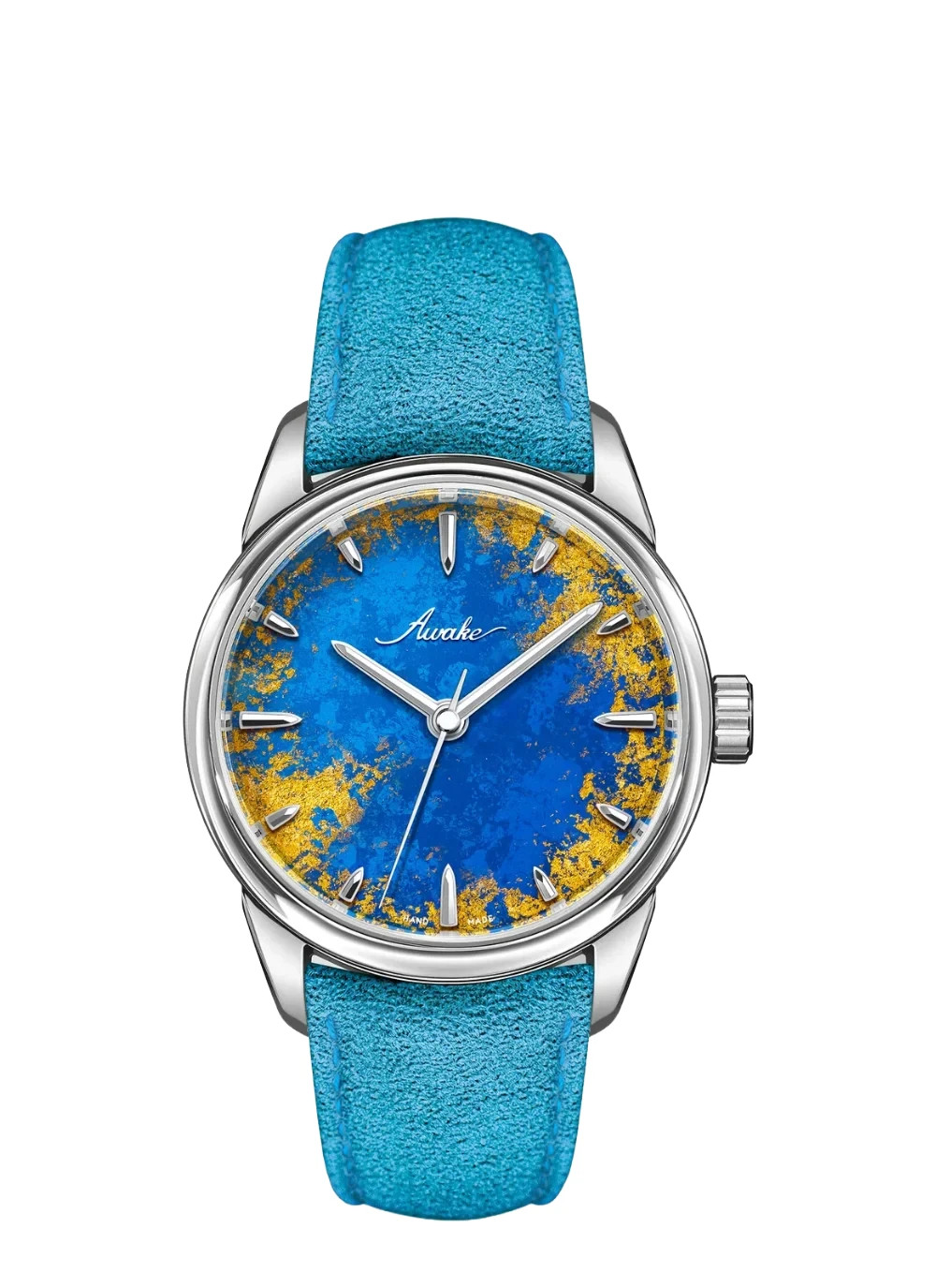 AWAKE Son Mài Frosted Leaf Royal Blue Limited Edition New Official Dealer