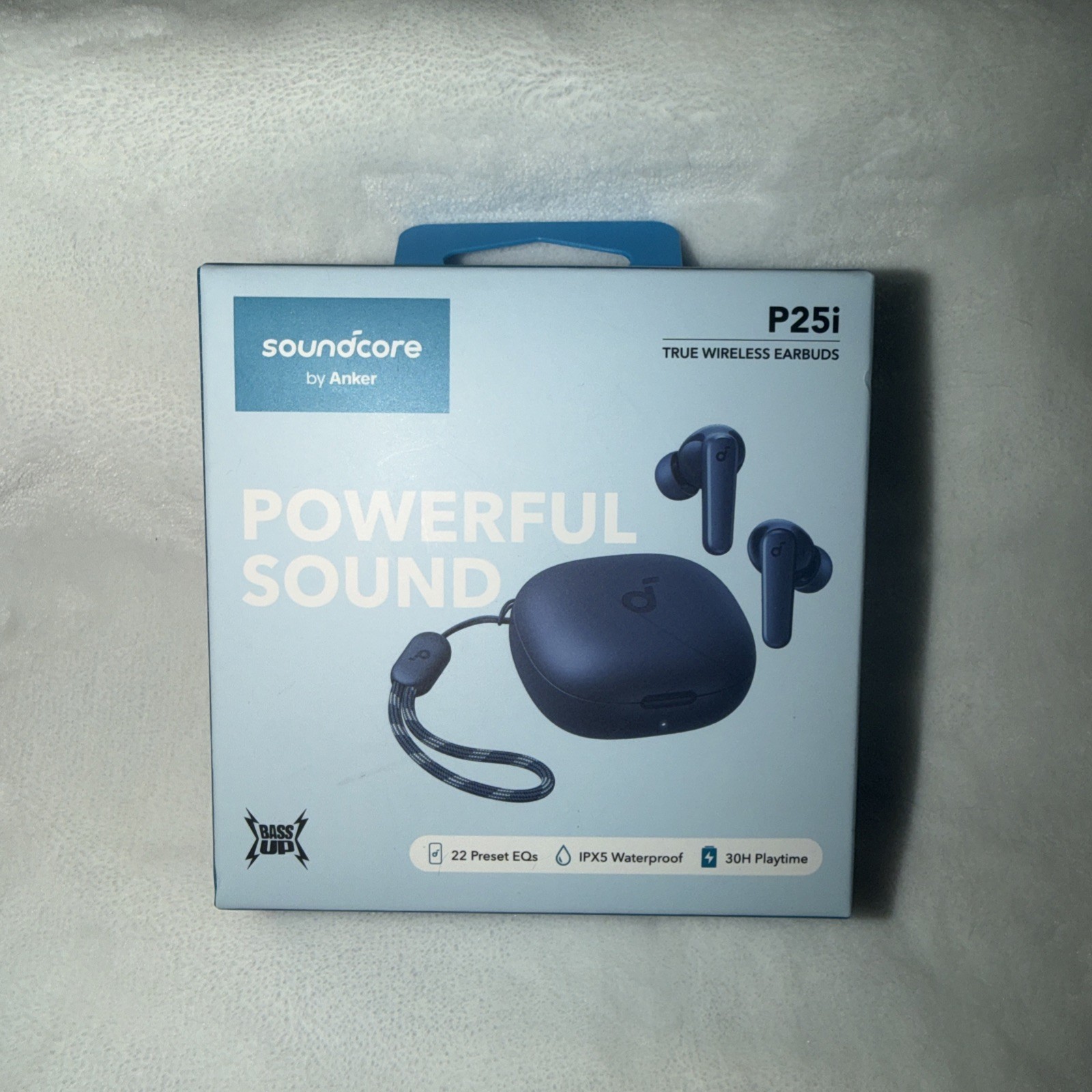Soundcore By Anker P25i True Wireless Earbuds Waterproof Blue