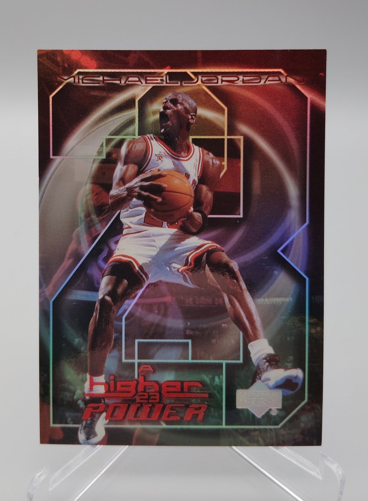 1999-00 Upper Deck Michael Jordan Higher Power #MJ4 Bulls Insert