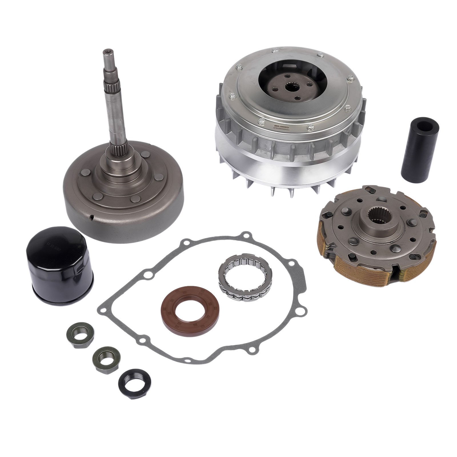 Wet Clutch Shoe Kit Drum Housing Primary Sheave For Hisun Bennche Excalibur UTV