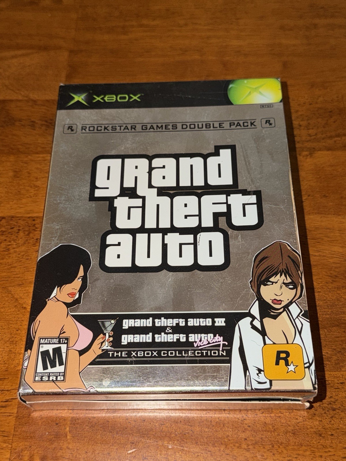 Grand Theft Auto Double Pack (Microsoft Xbox, 2003) - Complete with Posters/Maps Grand Theft Auto Double Pack (Microsoft Xbox, 2003) - Complete with Posters/Maps