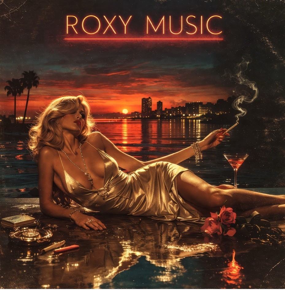 Roxy Music On Red Vinyl LP. Live In The UK 1974 Roxy Music On Red Vinyl LP. Live In The UK 1974