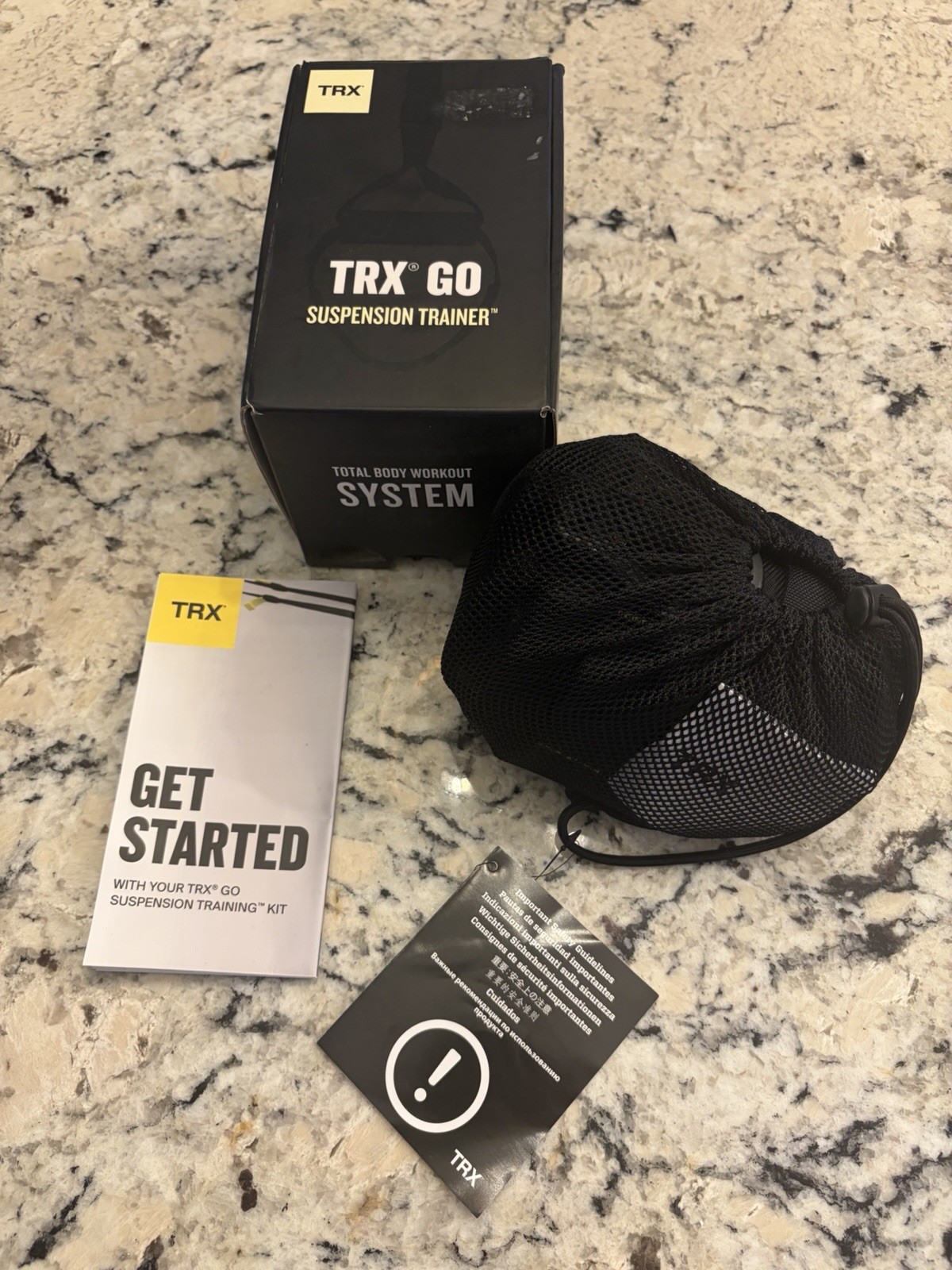 TRX GO Training Suspension Trainer Kit, NIB NEW Open Box NWT Manual/workouts Inc TRX GO Training Suspension Trainer Kit, NIB NEW Open Box NWT Manual/workouts Inc