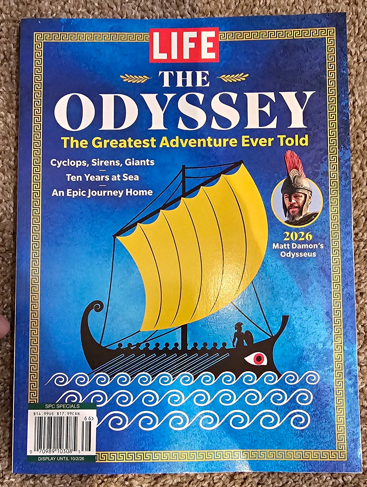 LIFE Magazine Special Edition: The Odyssey - Greatest Adventure Ever Told 2026 LIFE Magazine Special Edition: The Odyssey - Greatest Adventure Ever Told 2026