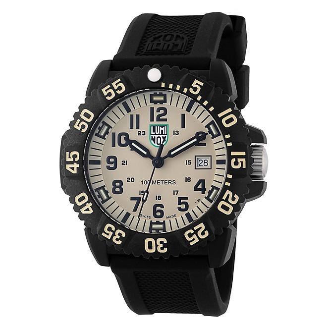 Luminox Men\'s G-Series Sea Lion Sand Dial Rubber Strap Watch -  X2.2055