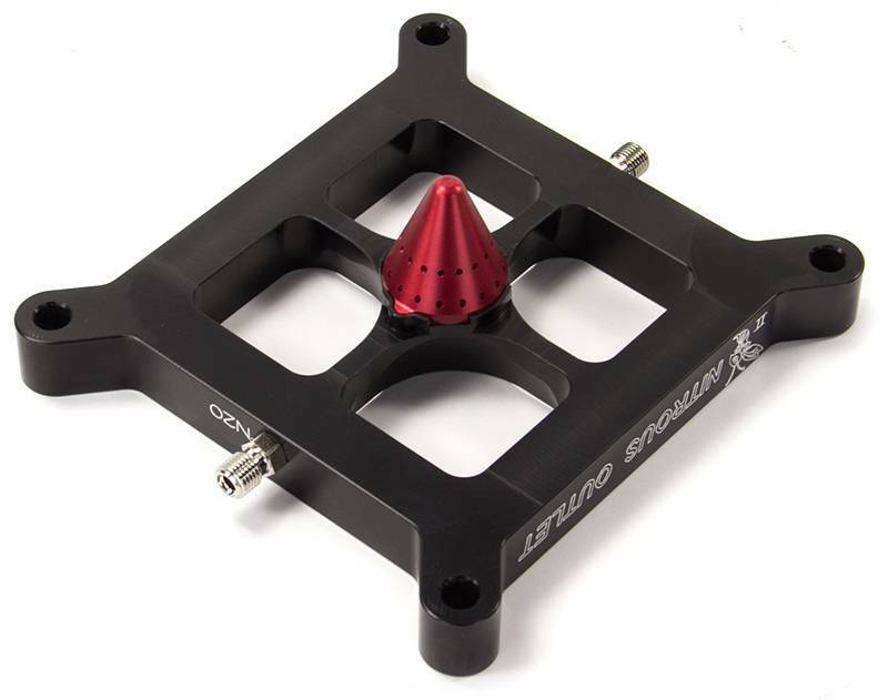 00-44500 Nitrous Outlet 4150 Stinger 2 Nitrous Plate Only Flows 600 HP Max