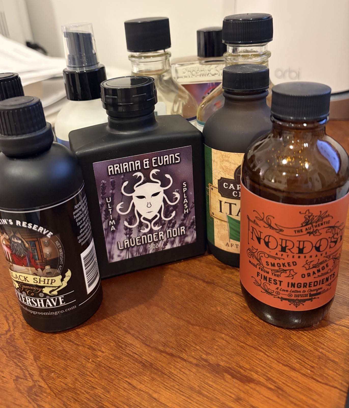 Lot - 9 shave splashes - Cleaning out - HUGE lot - Stirling, Zingari, Ethos,... Lot - 9 shave splashes - Cleaning out - HUGE lot - Stirling, Zingari, Ethos,...